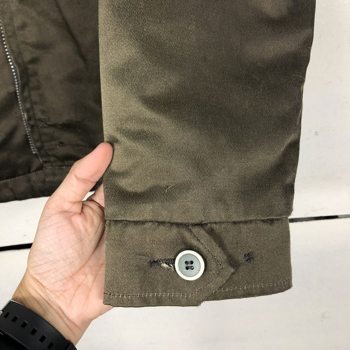 Alpha Industries 🔥VINTAGE ZIPPER JACKET BOMBER ALPHA INDUSTRIES MADE IN USA Size US M / EU 48-50 / 2 - 16 Thumbnail