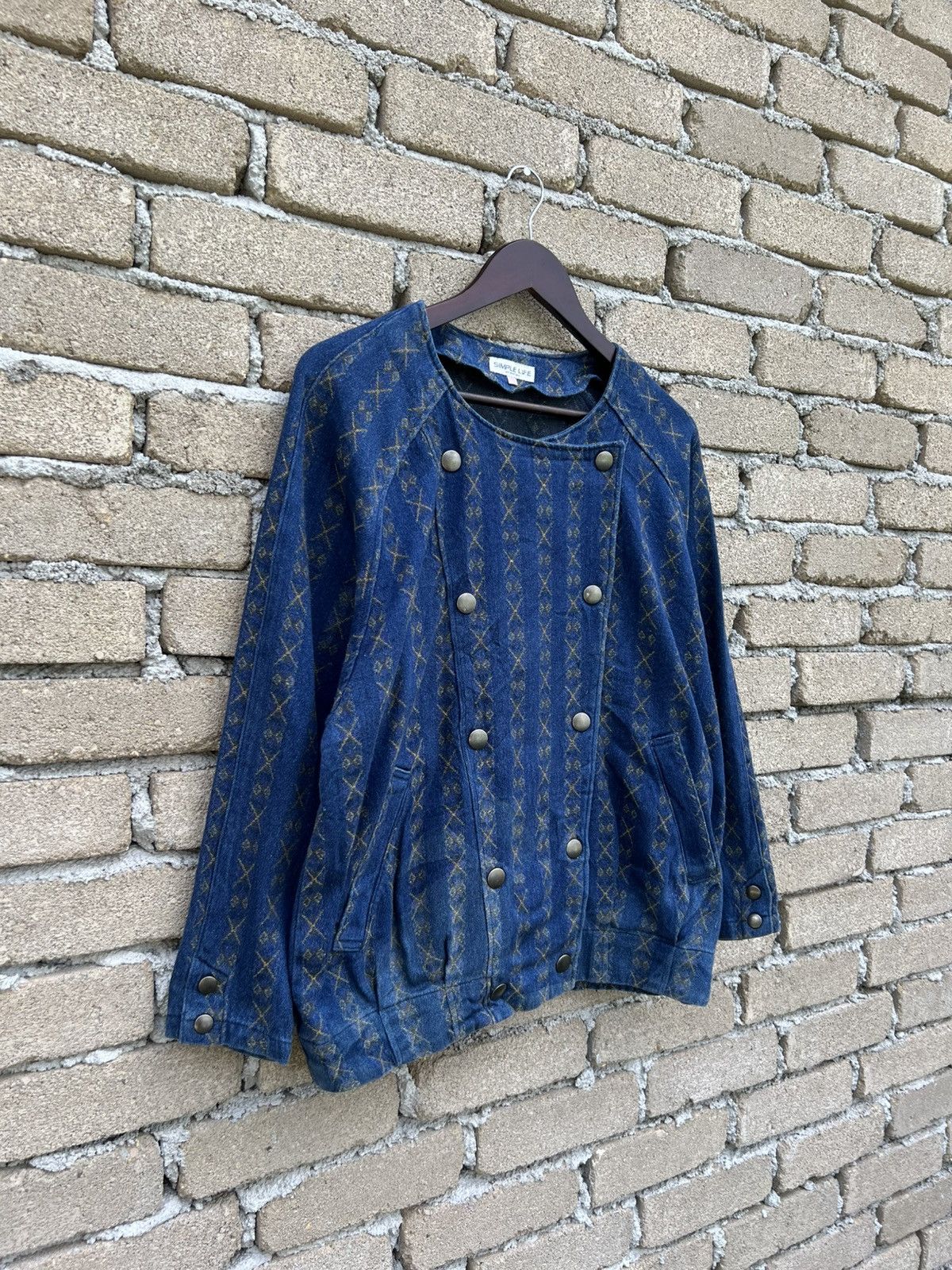 RENOWN Simple Life by Renown Indigo Denim Jacket Size US M / EU 48-50 / 2 - 4 Thumbnail