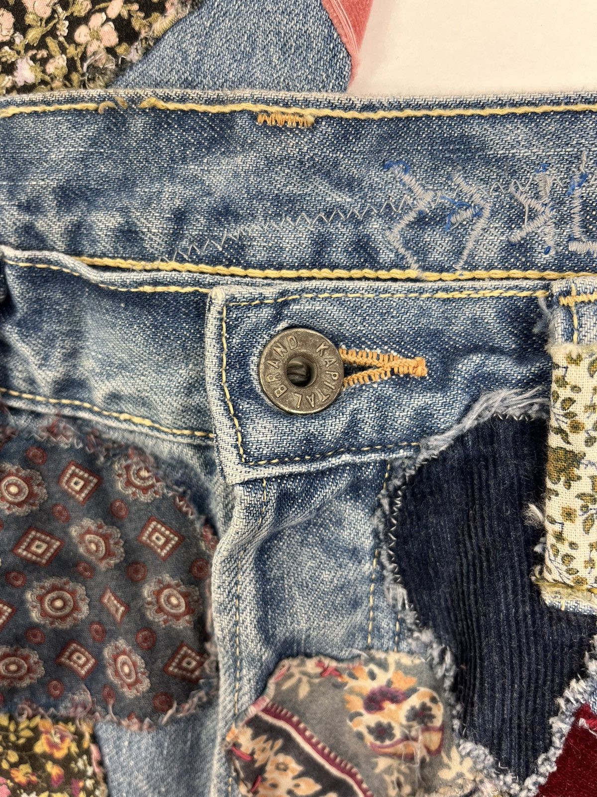 Kapital PATCH WORK JEANS Size US 34 / EU 50 - 5 Thumbnail