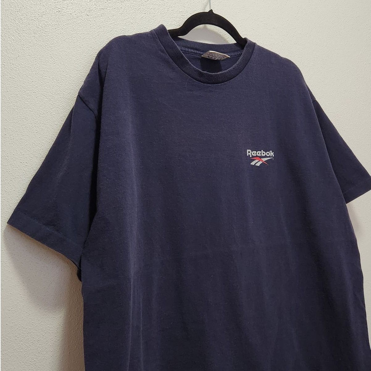 Vintage Vintage Reebok USA Spellout Spirit Shirt XL 90s Sports Size US XL / EU 56 / 4 - 4 Thumbnail