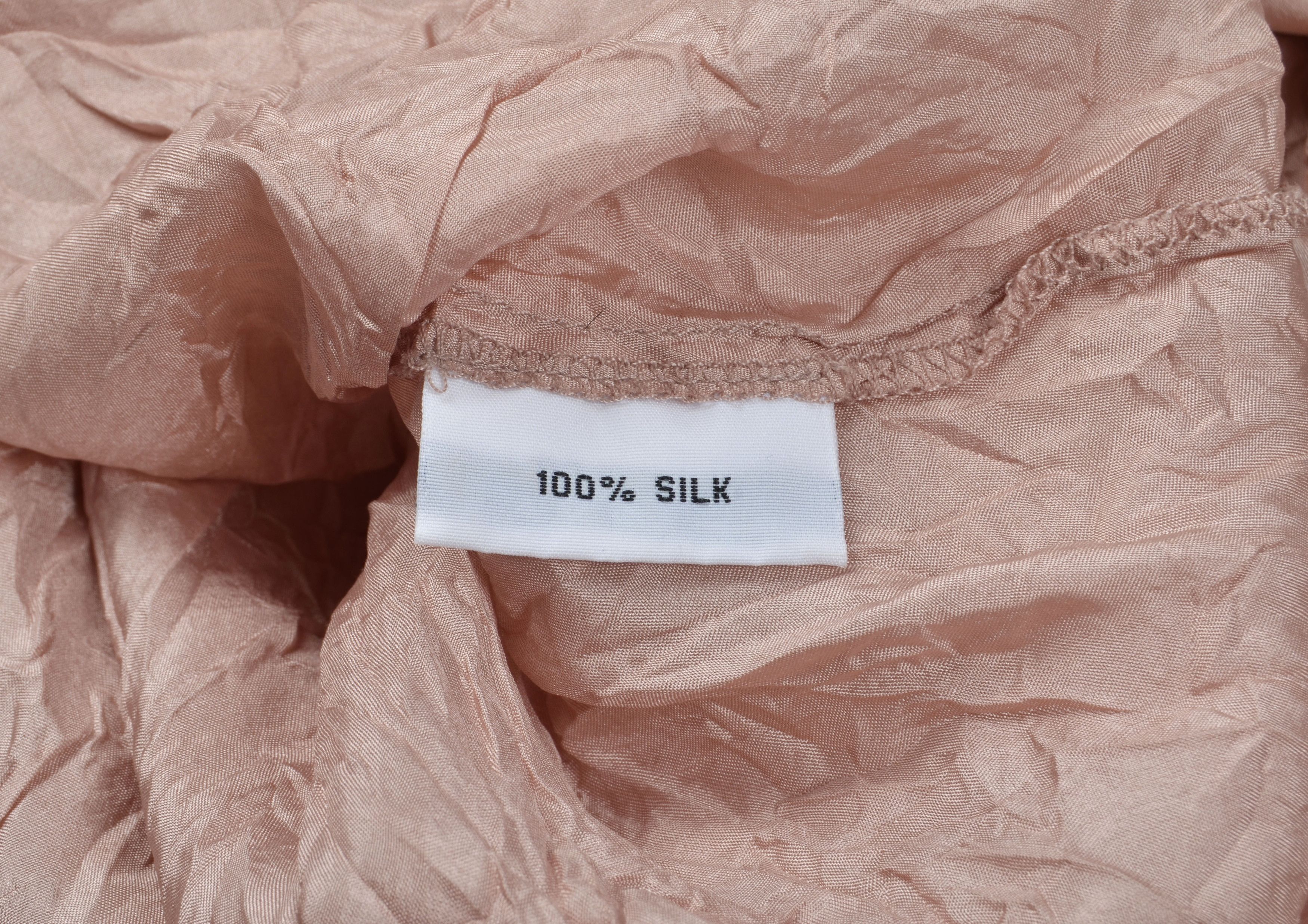 Other Nile Atelier Y2K Dusty Rose Cottage Coquette Silk Skirt Size 23" - 8 Thumbnail