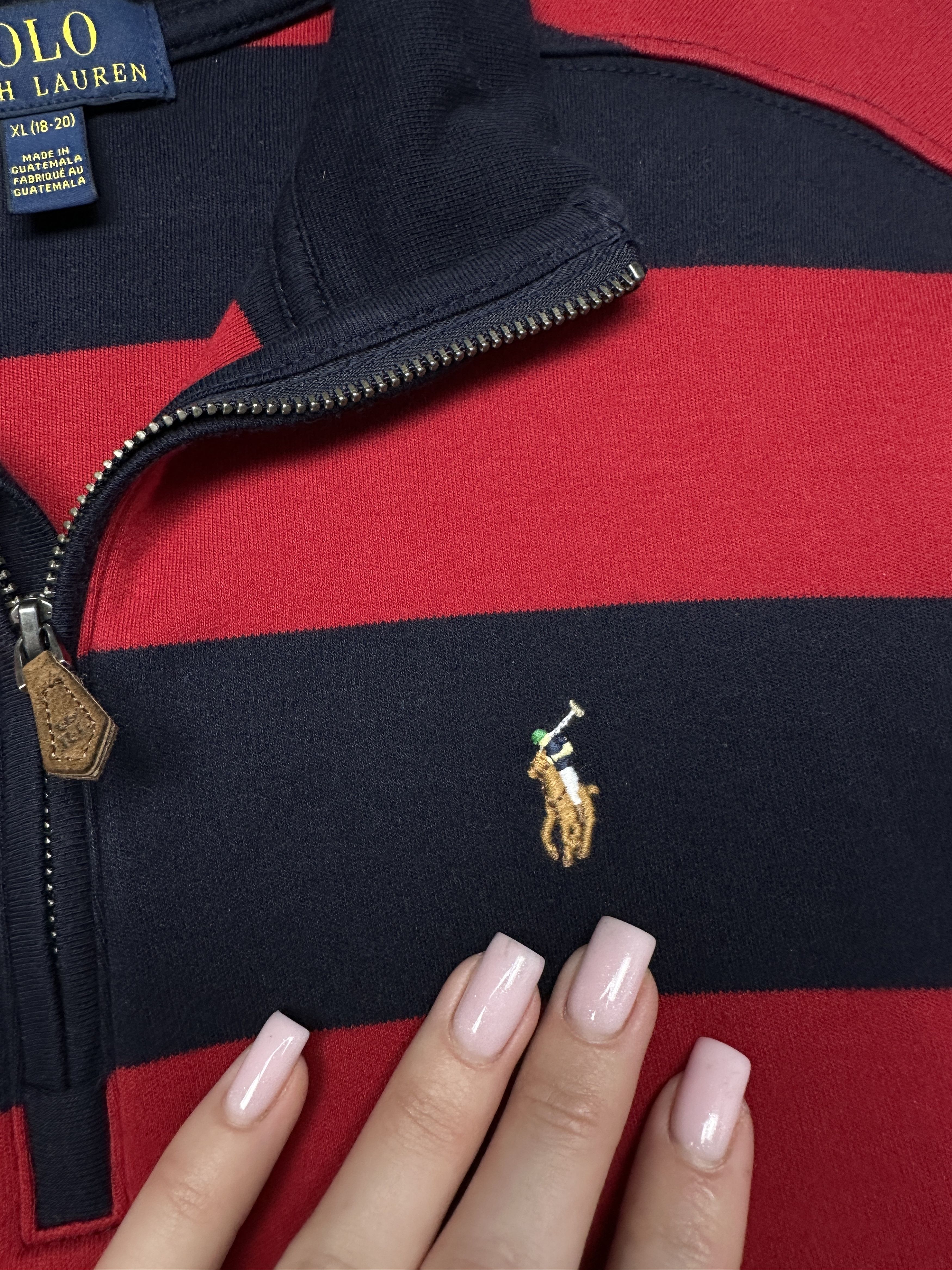 Polo Ralph Lauren Polo Ralph Lauren Mens Quarter 1\4 Zip Sweatshirt Size US S / EU 44-46 / 1 - 3 Thumbnail
