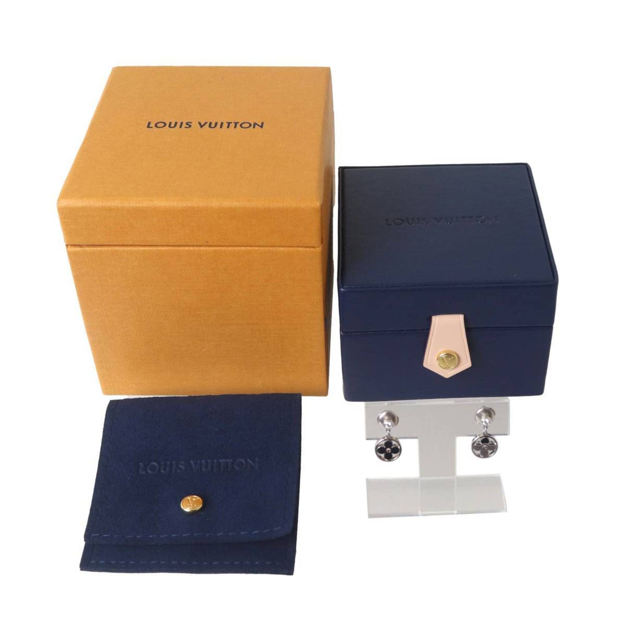 Louis Vuitton LOUIS VUITTON Monogram Idylle Diamond Earrings Q96167 Size ONE SIZE - 1 Thumbnail