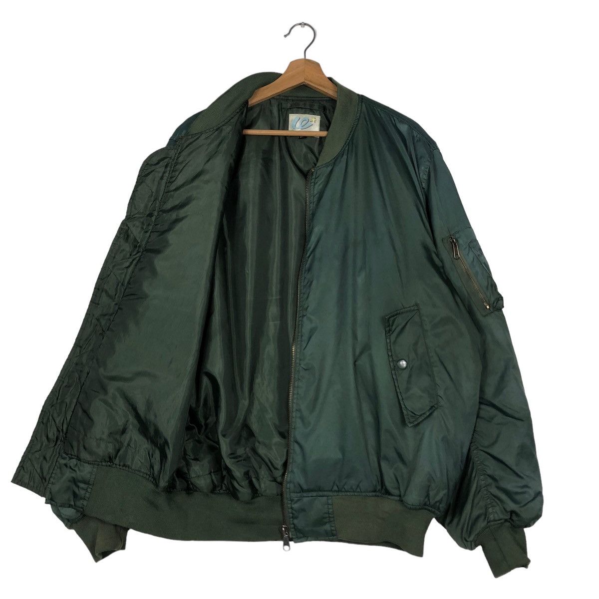 Japanese Brand 🔥Riot Riot Vintage Fly Bomber Jacket World Island Japan Size US L / EU 52-54 / 3 - 11 Thumbnail
