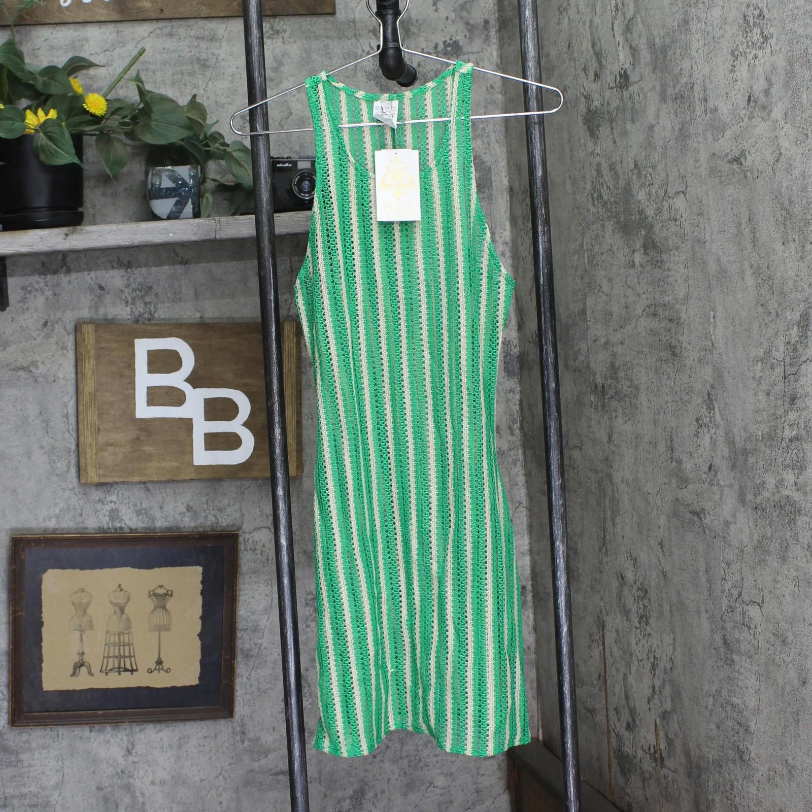 Other Becca Womens Cabo High-neck Dress 71160571 Emerald Green S Size S / US 4 / IT 40 - 1 Thumbnail