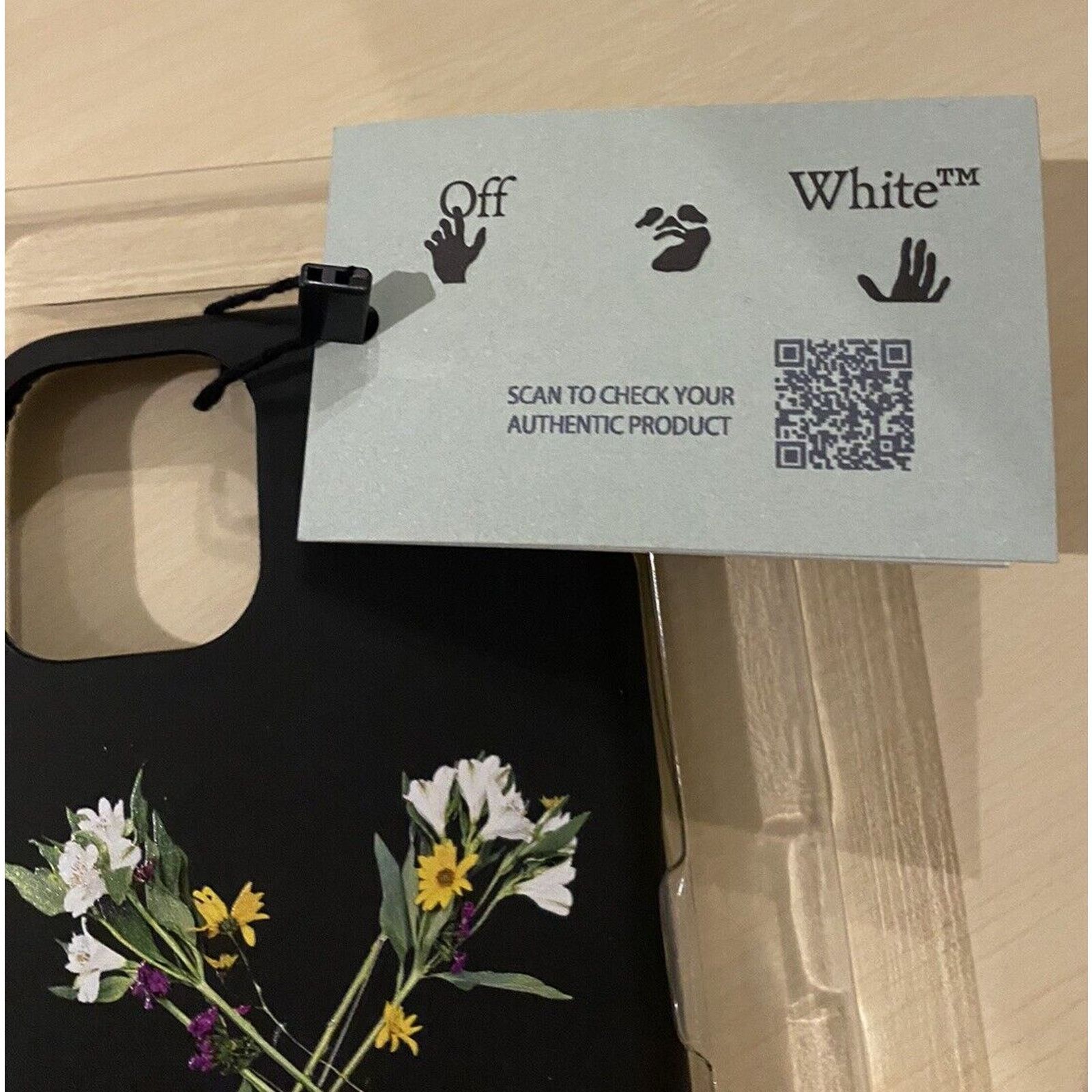 Off-White OFF-WHITE Flowers Black Floral iPhone 11 Pro XS XR back $259 Size ONE SIZE - 8 Thumbnail
