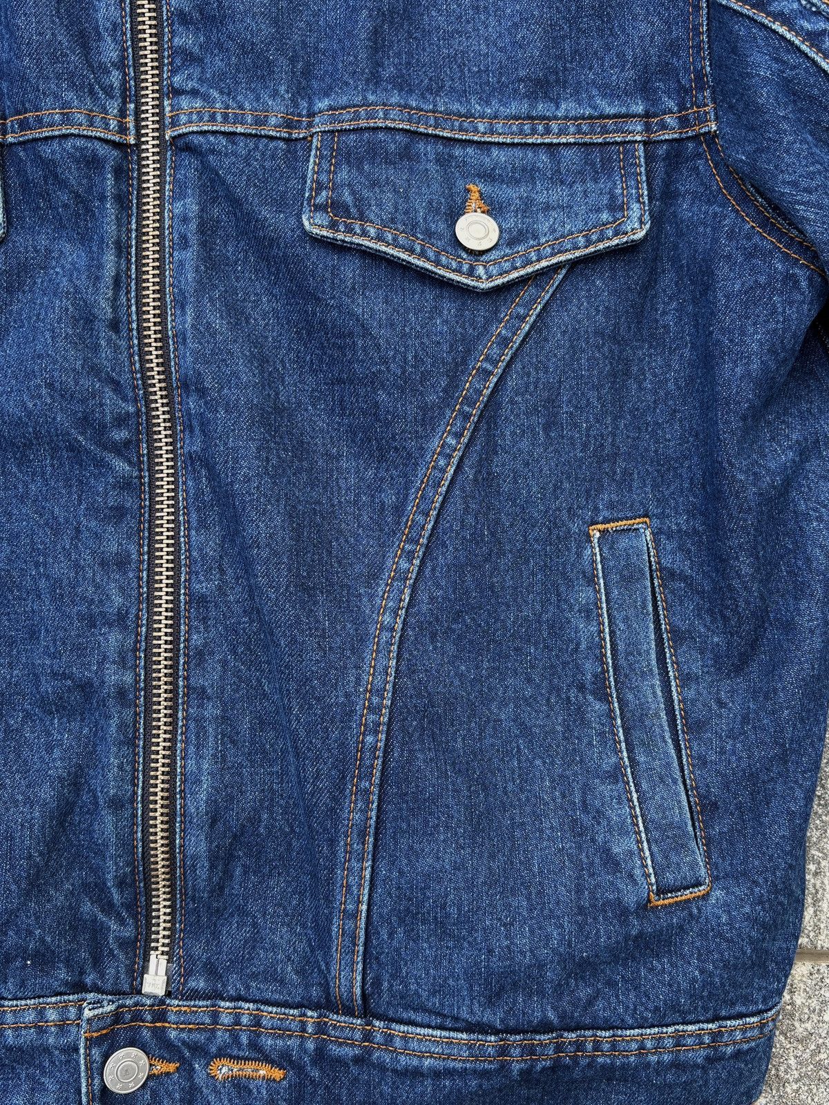 GmbH GmbH AW18 Denim Biker Jacket Size US L / EU 52-54 / 3 - 3 Thumbnail