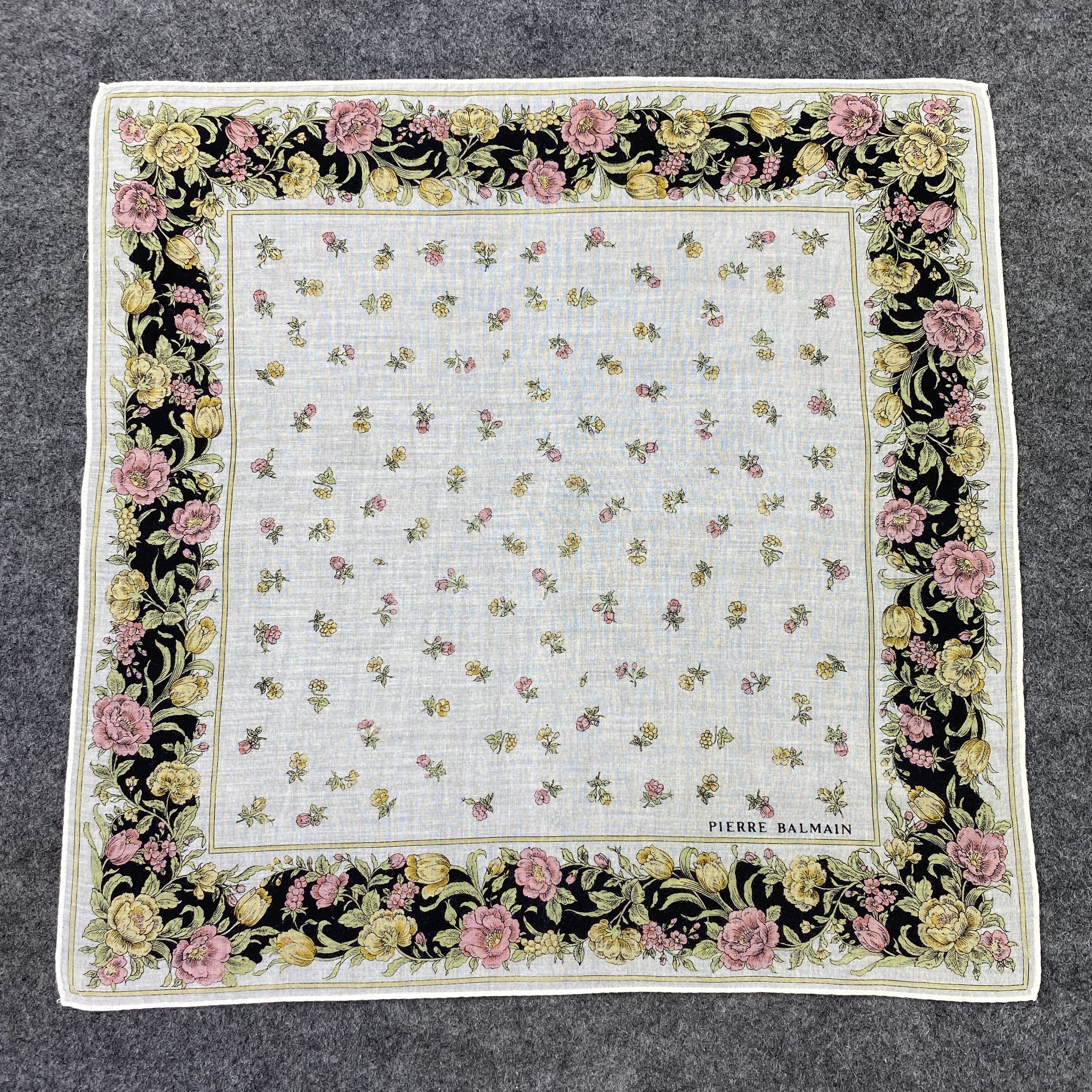 Pierre Balmain Pierre Balmain Handkerchief / Bandana / Neckerchief -B688 Size ONE SIZE - 3 Thumbnail