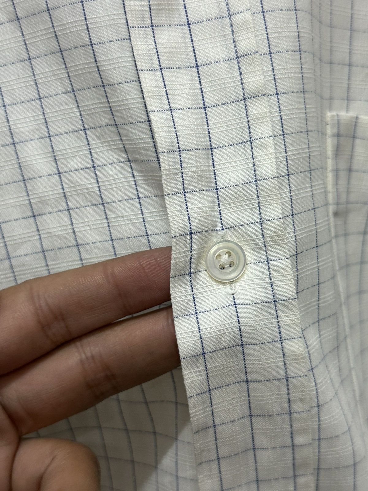 Hermes Hermes (Maison Margiela Era) Made in France Button Up Shirt Size US L / EU 52-54 / 3 - 12 Thumbnail