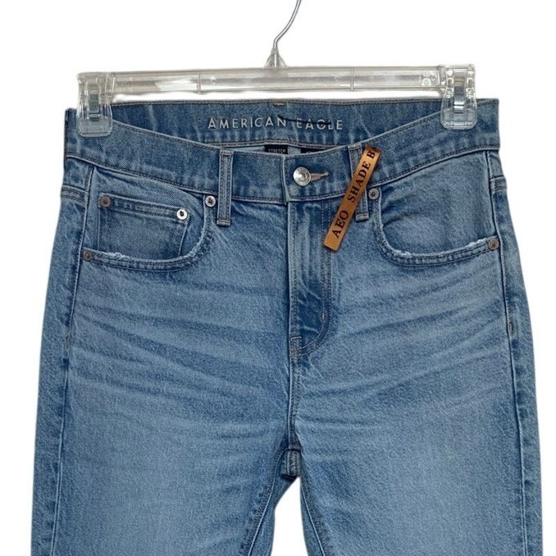 American Eagle Outfitters New American Eagle Womens Size 4 Stretch Skinny Denim Jeans Size 27" / US 4 / IT 40 - 2 Thumbnail