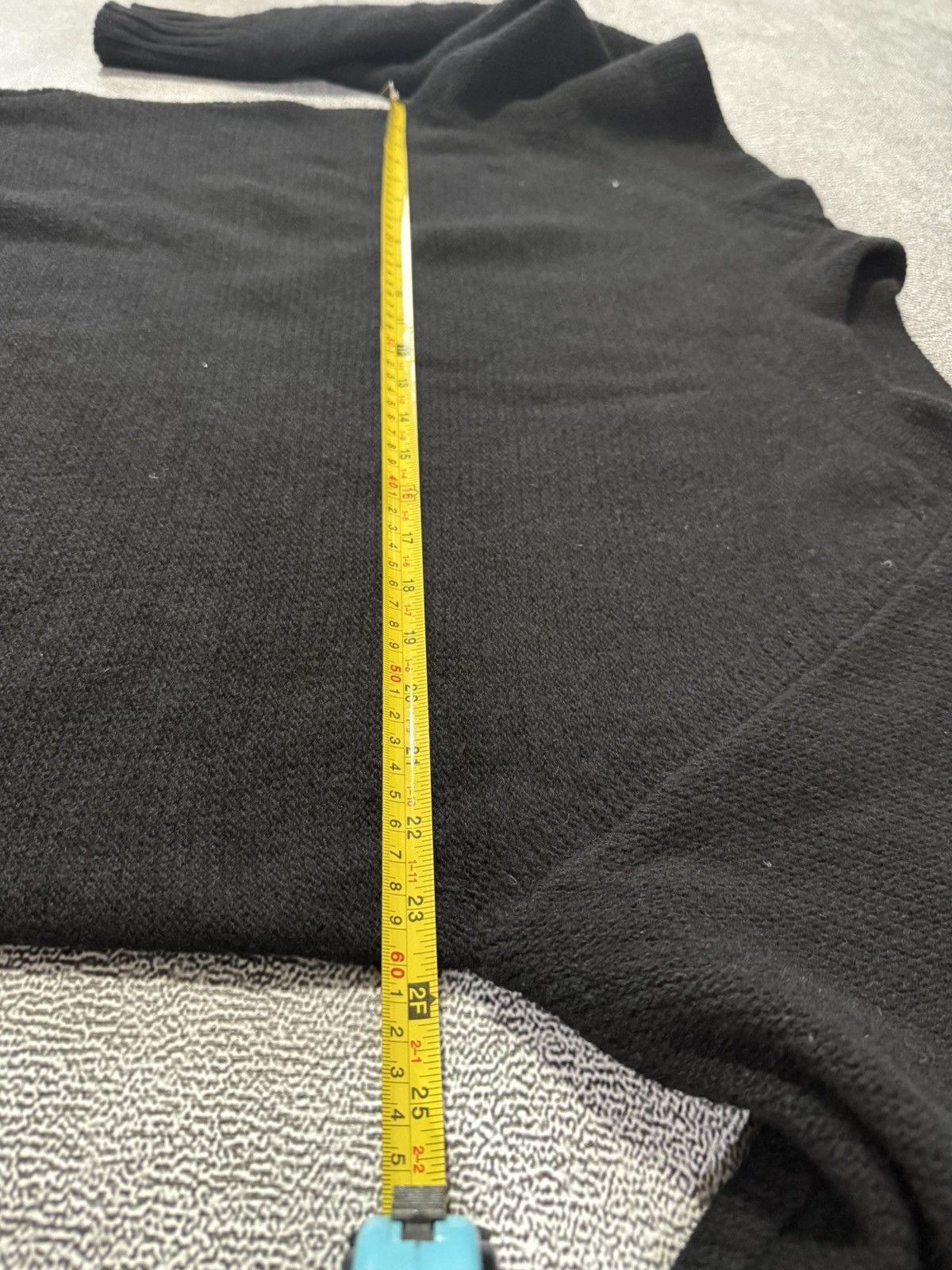 Stone Island Stone Island Vintage Wool Sweater AW01 Knit L Black Size US L / EU 52-54 / 3 - 19 Thumbnail