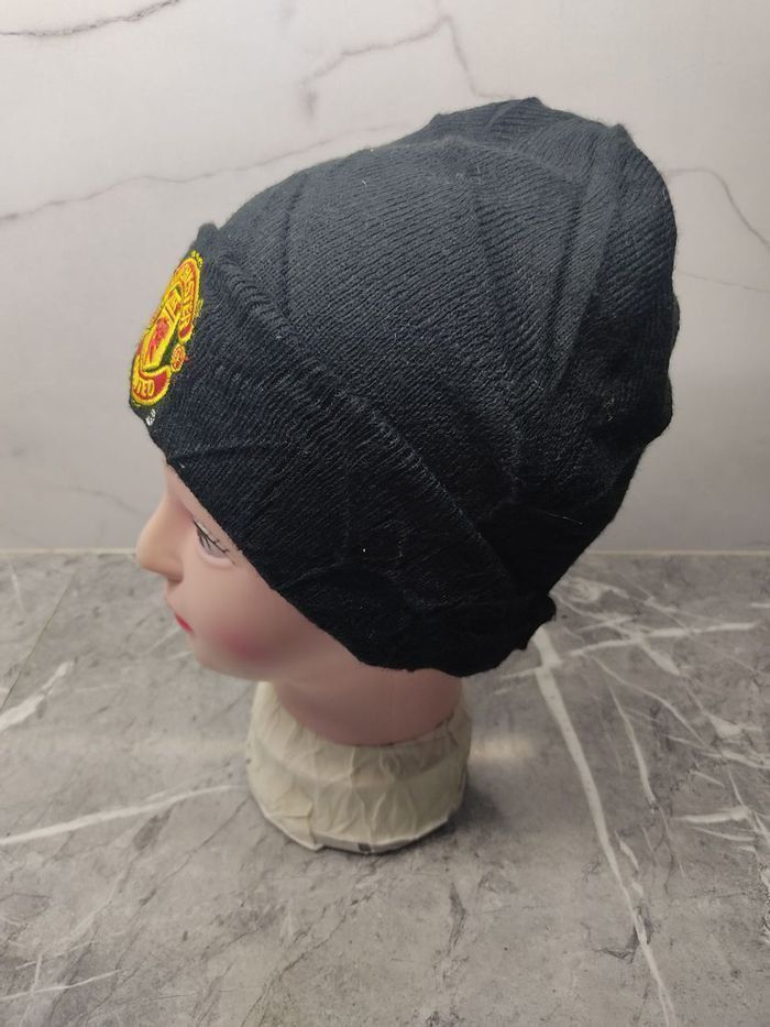 Vintage Manchester United Beanie Snowcap Size ONE SIZE - 4 Thumbnail