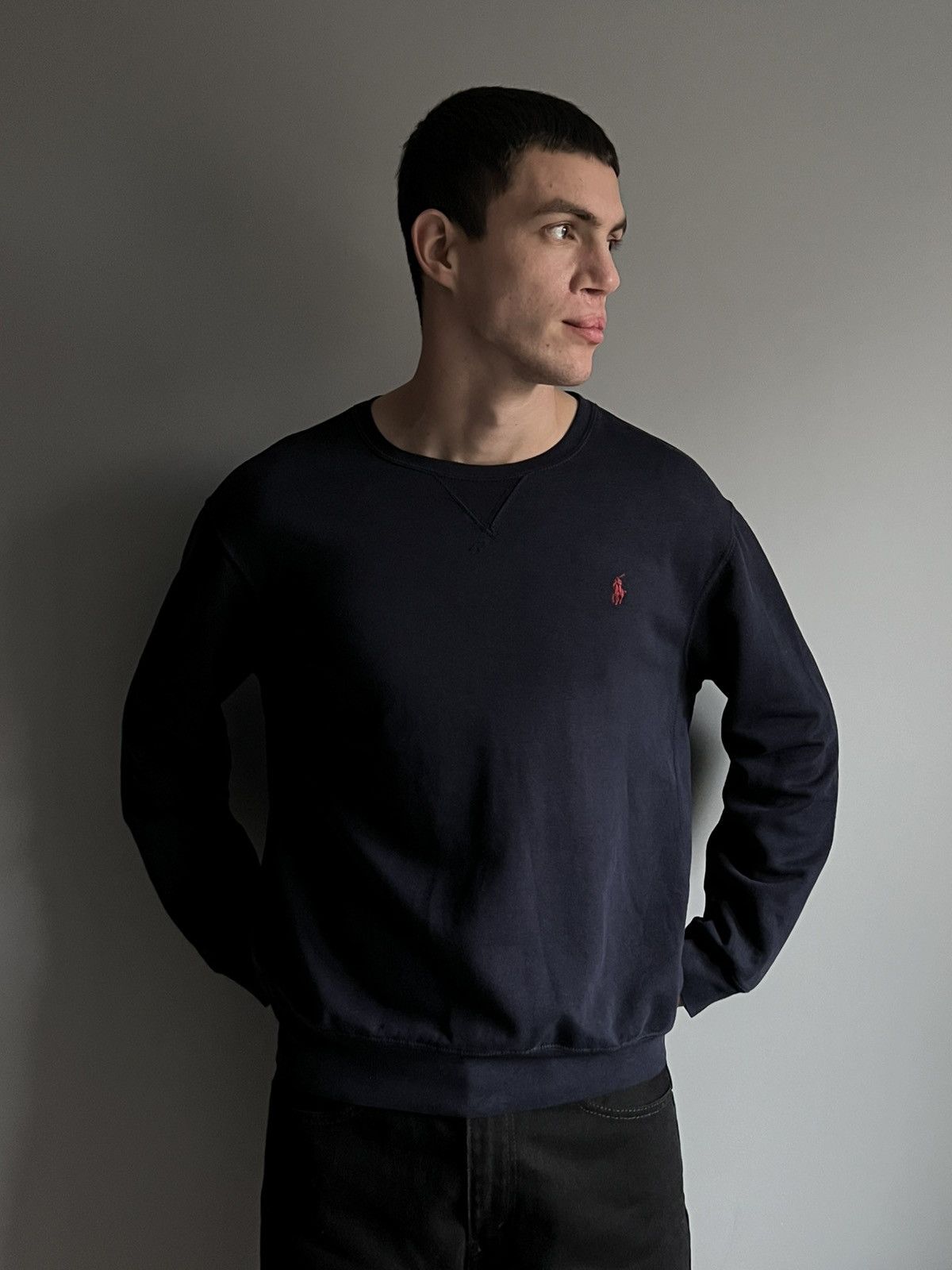 Polo Ralph Lauren × Vintage Vintage Ralph Lauren Polo Sweatshirt Size US L / EU 52-54 / 3 - 4 Thumbnail