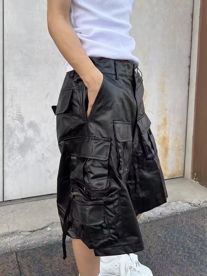 Other Streetwear Baggy Designer Black Loose Waterproof Shorts Size US 30 / EU 46 - 3 Thumbnail