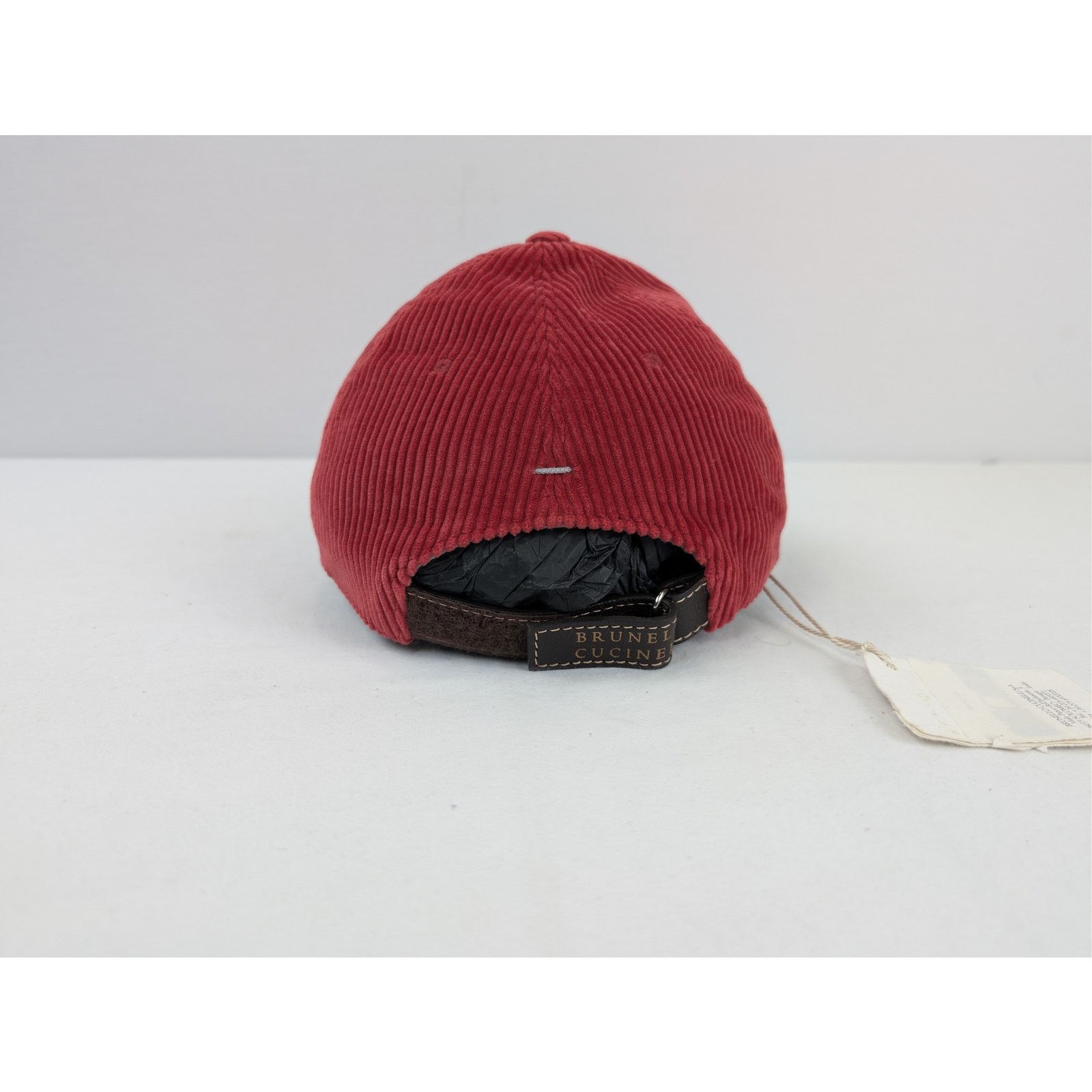 Brunello Cucinelli o1rshd1 CC20 Size: M / Baseball Cap / hat in Red Size ONE SIZE - 6 Thumbnail