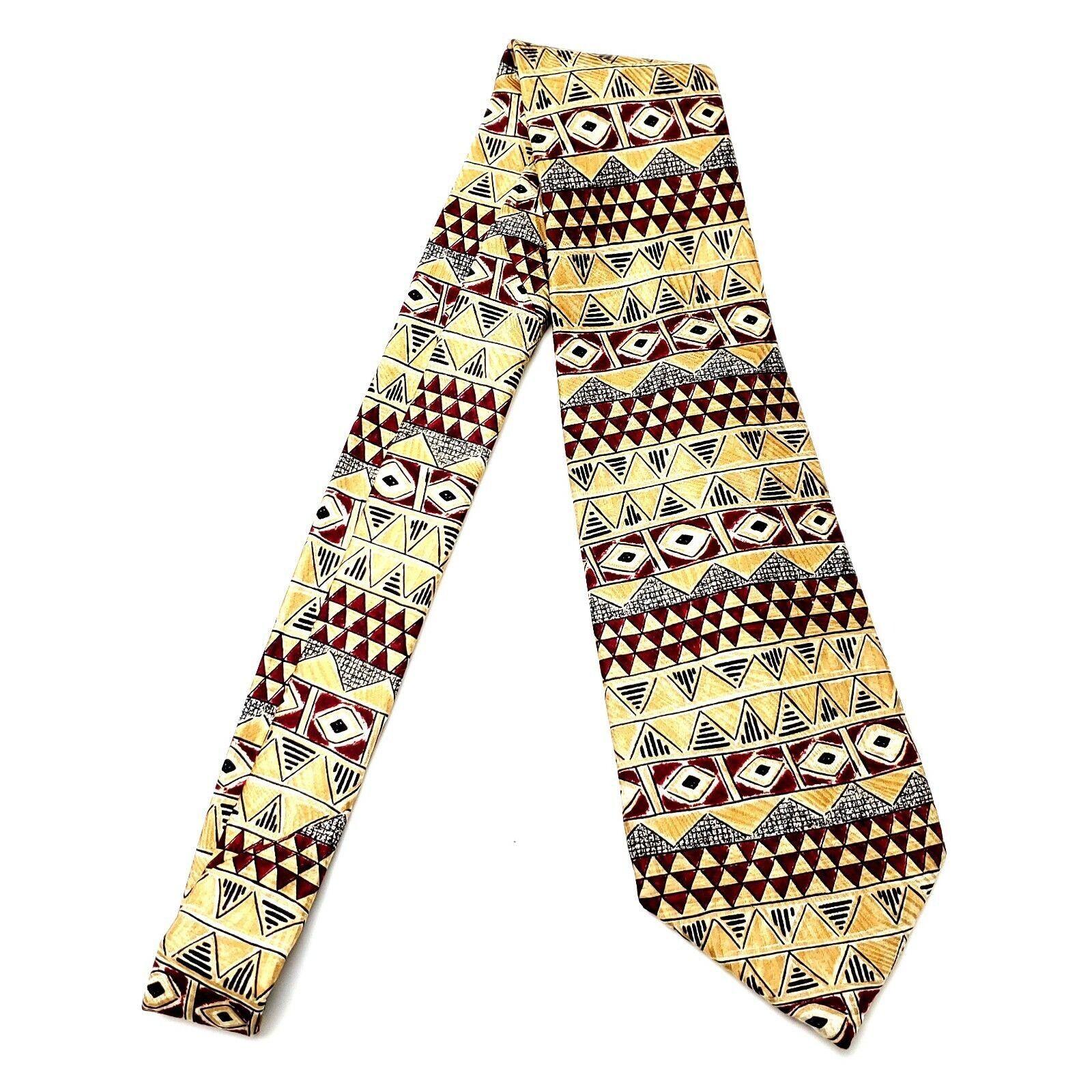 Robert Talbott Robert Talbott Studio Nordstrom Silk Tie Print Yellow Size ONE SIZE - 7 Thumbnail