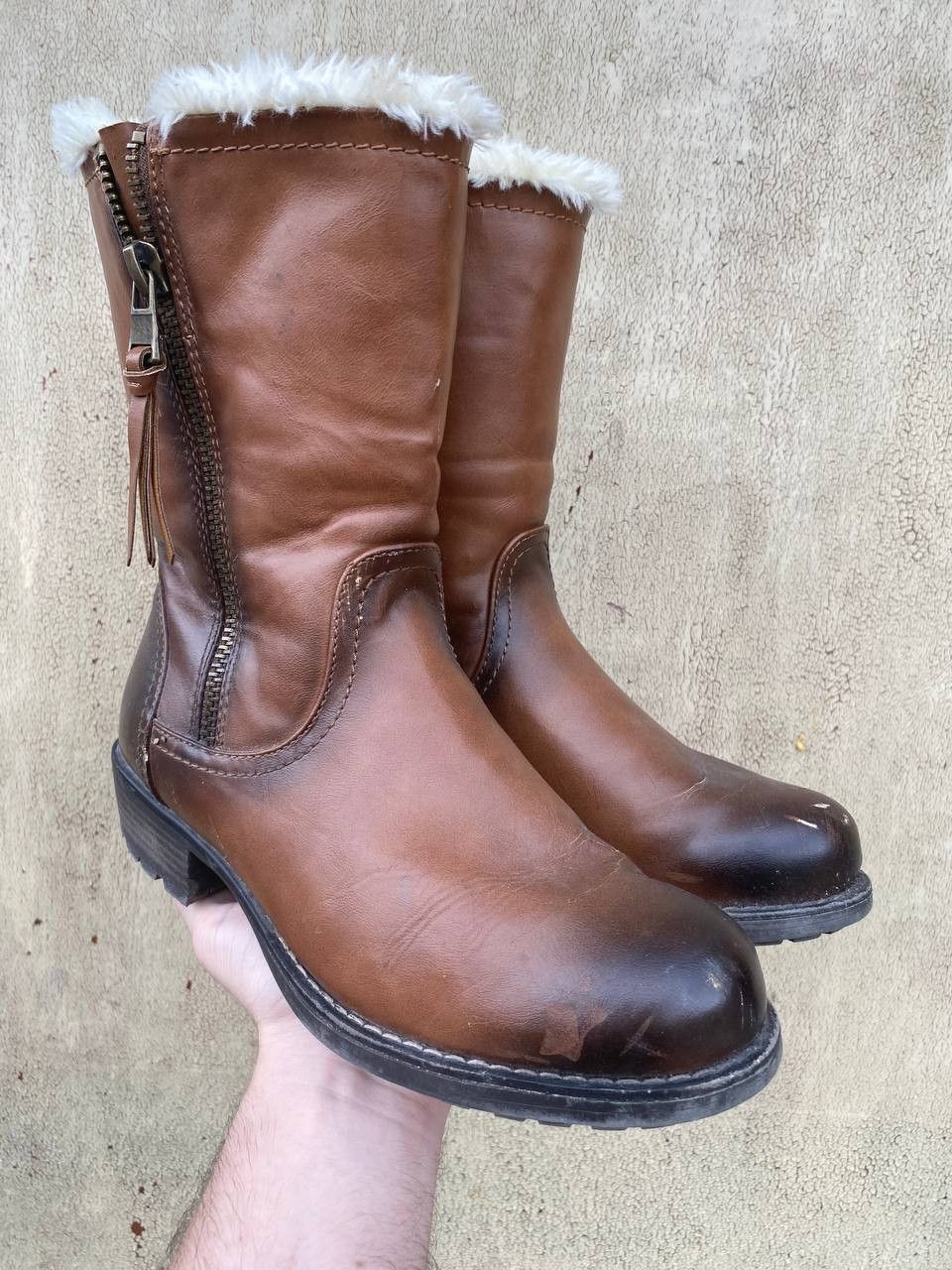 If Six Was Nine × Japanese Brand Vintage Punk AS 98 Guidi style Faded Boots Size US 8 / IT 38 - 1 Thumbnail