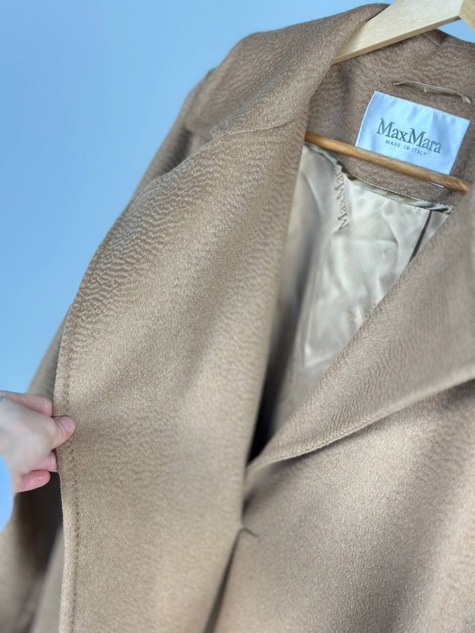 Max Mara Rare Max Mara Manuella Classic Camelwool Coat Size M / US 6-8 / IT 42-44 - 5 Thumbnail