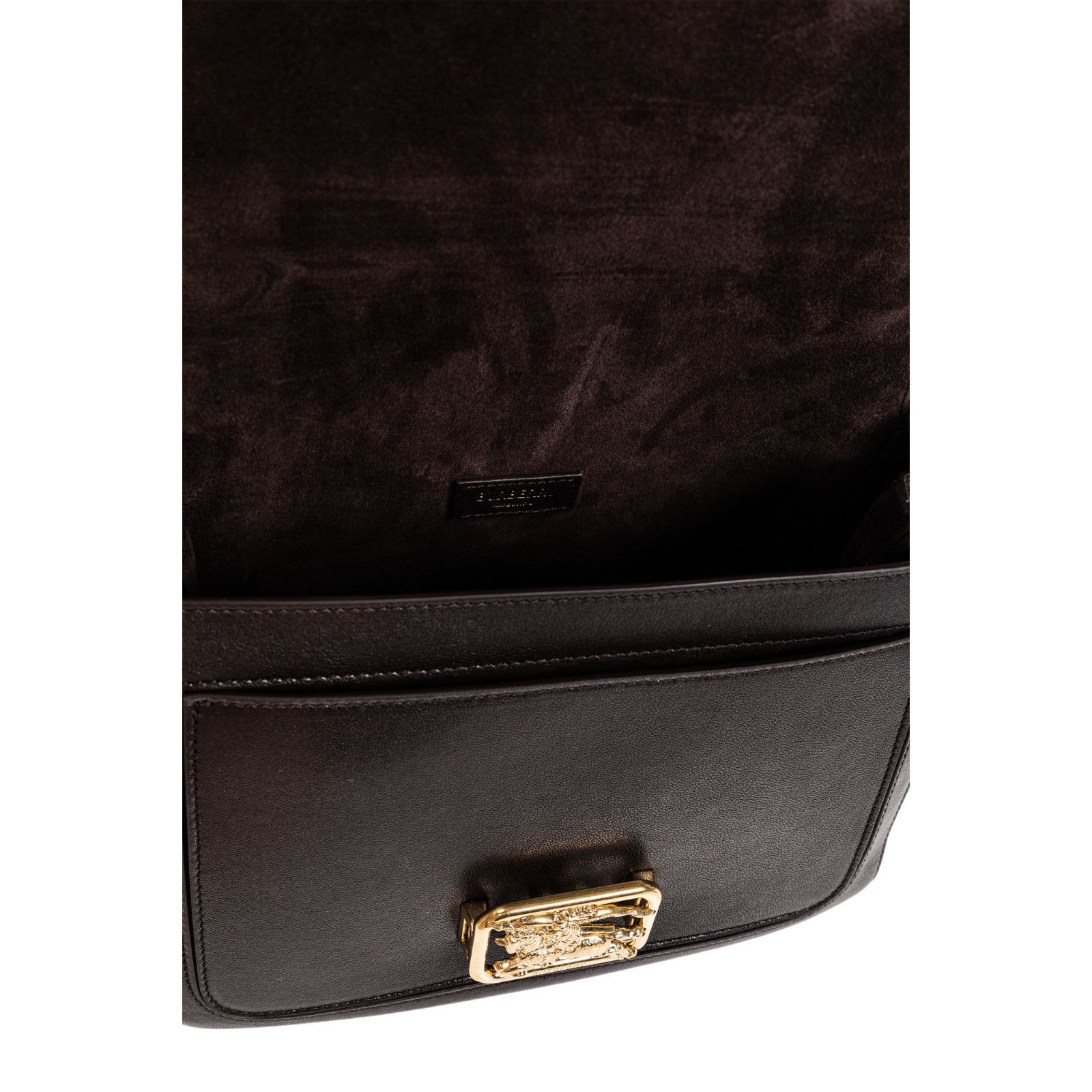 Burberry BURBERRY Rider Small Black Top Handle Bag New Size ONE SIZE - 4 Thumbnail