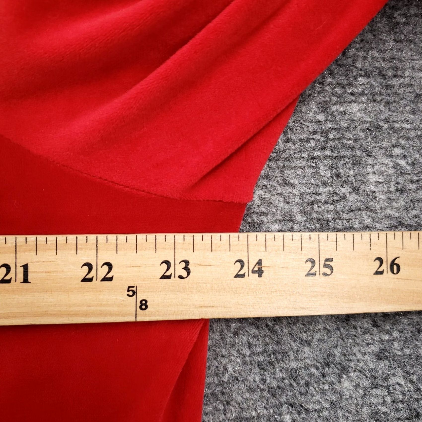 Vintage Catherines Sweater Womens 0X Plus Red Pullover Cowlneck Stretch Knit Size XL / US 12-14 / IT 48-50 - 6 Thumbnail