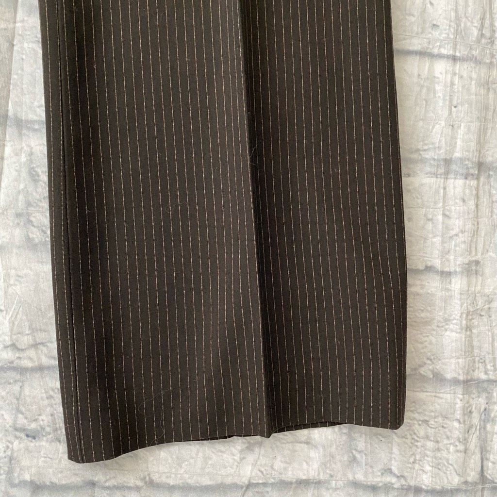 Michael Kors Michael Kors women 14 pin stripe dress pants brown Size 36" / US 14 / IT 50 - 2 Thumbnail