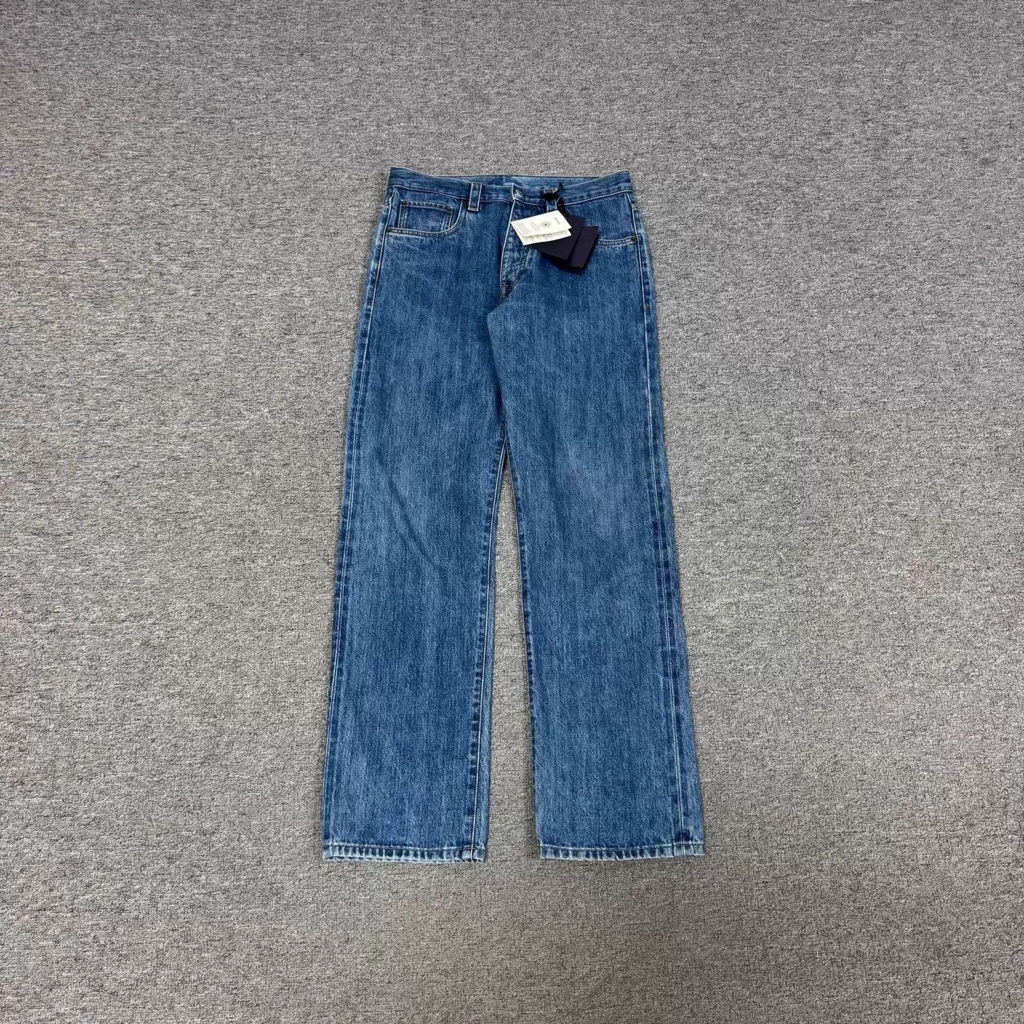 Prada Prada Triangle Logo Jeans New with Tags Size 30 Size 30" / US 8 / IT 44 - 2 Thumbnail