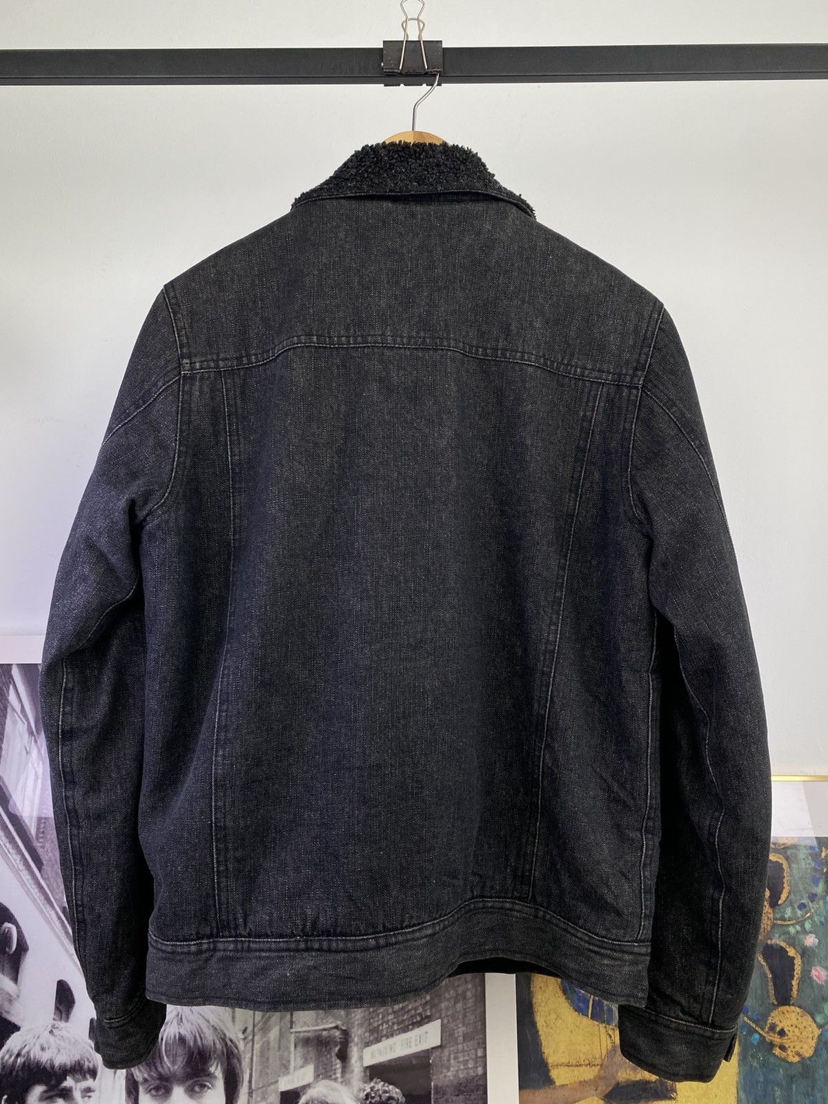 BUFFALO BOBS 2000’s Buffolo Bobs Fleece Lining Denim Biker Jacket Size US S / EU 44-46 / 1 - 5 Thumbnail