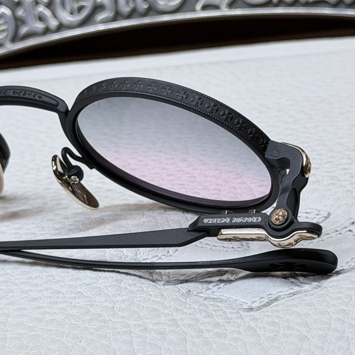 Chrome Hearts Chrome Hearts Honey Dipped 1/1 Sunglasses Size ONE SIZE - 14 Thumbnail