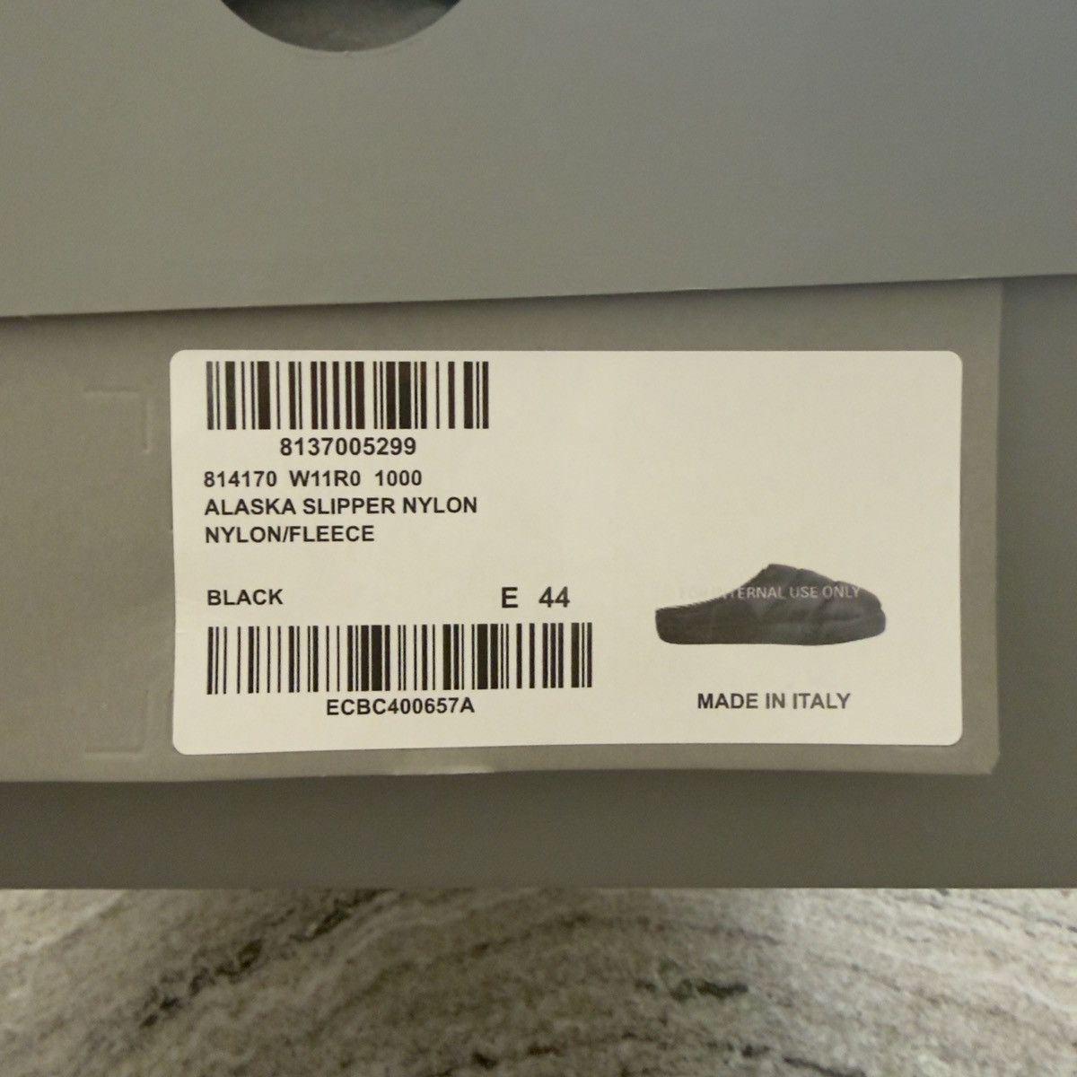 Balenciaga Balenciaga Alaska Slipper Nylon/Fleece 🚫READ DESCRIPTION🚫 Size US 11 / EU 44 - 7 Thumbnail