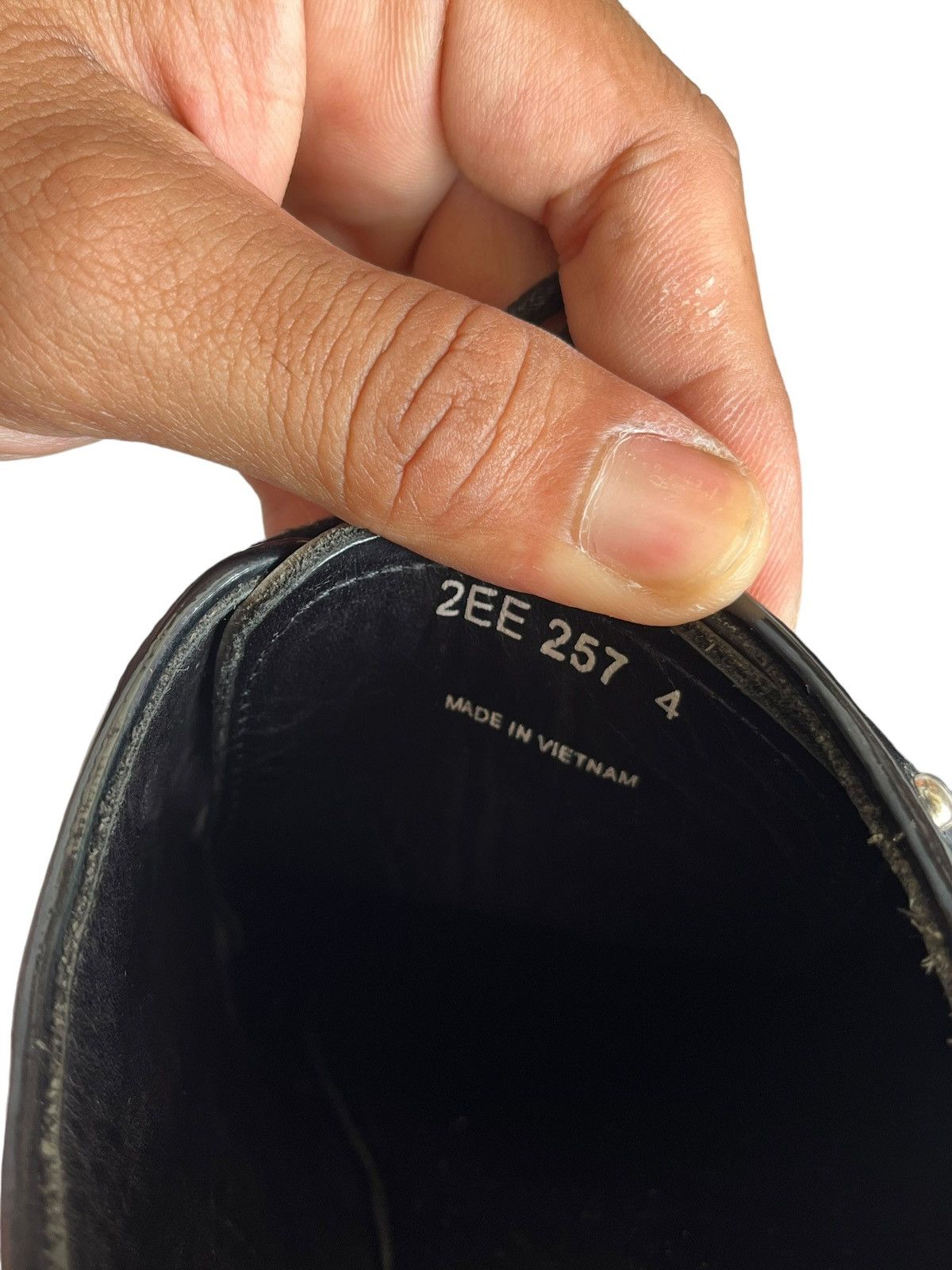 Prada Fancy Prada Oxford Wingtip Black Spazzolato Leather Size US 7 / EU 40 - 10 Thumbnail