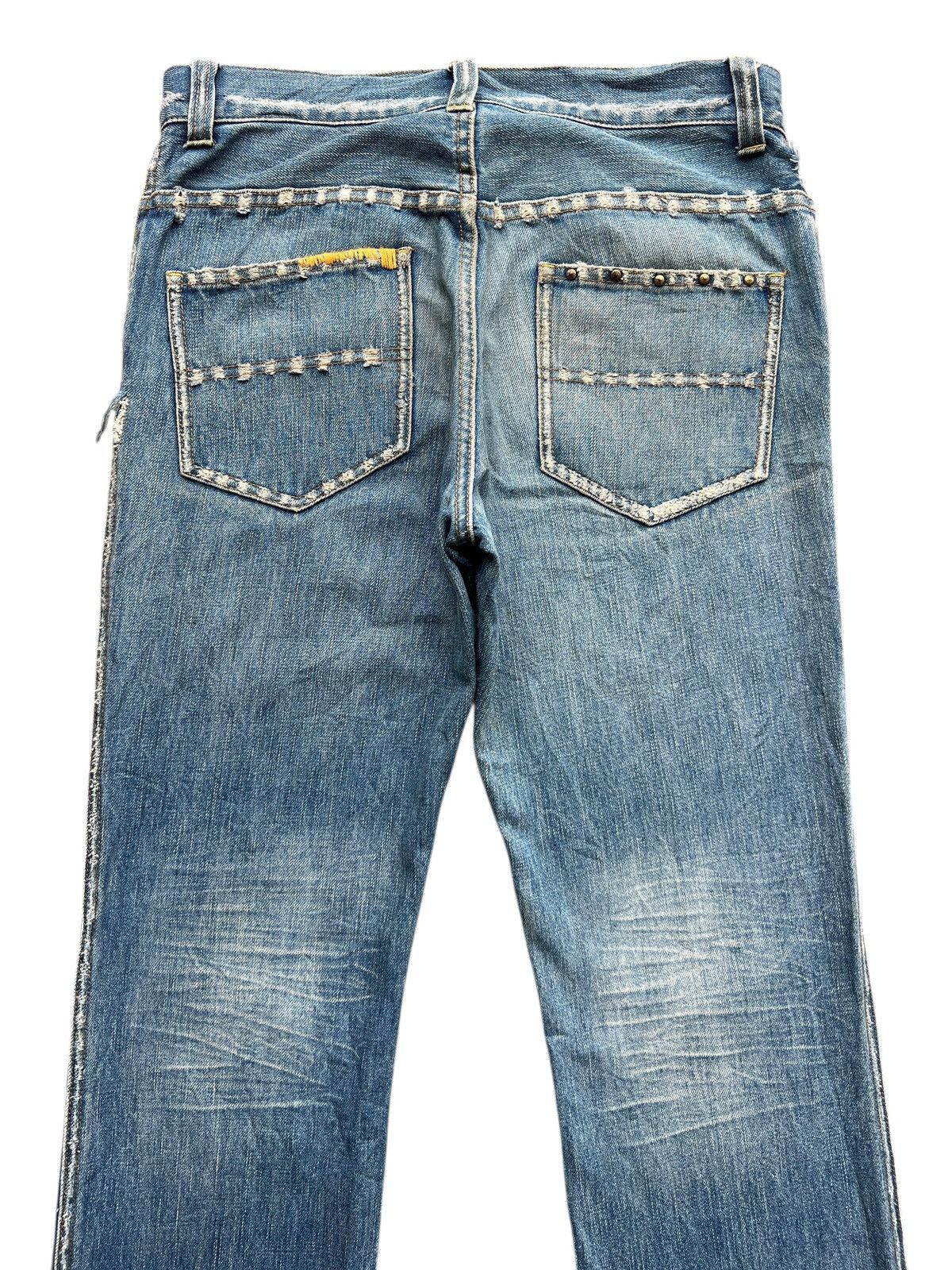 Katharine Hamnett London Vintage Katherine Studded Denim Jeans 30x33 Size 30" / US 8 / IT 44 - 5 Thumbnail