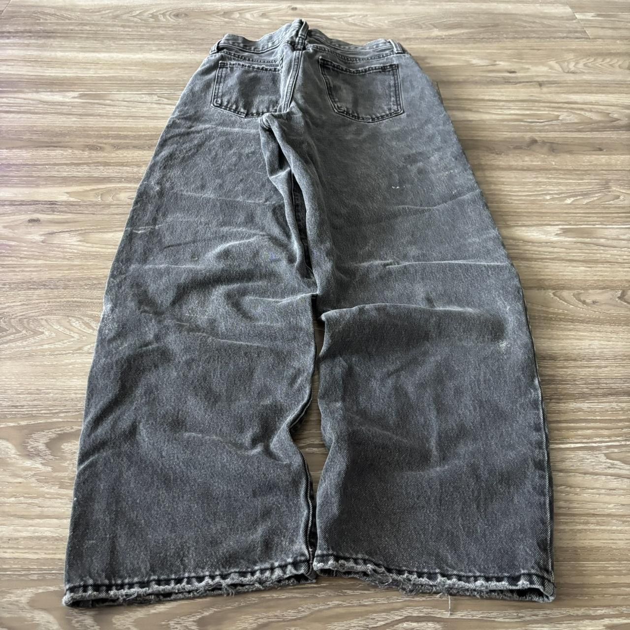 Vintage Crazy Vintage Y2K/2000s Grunge Faded Black Denim Jeans! 31x31 Size US 31 - 4 Thumbnail