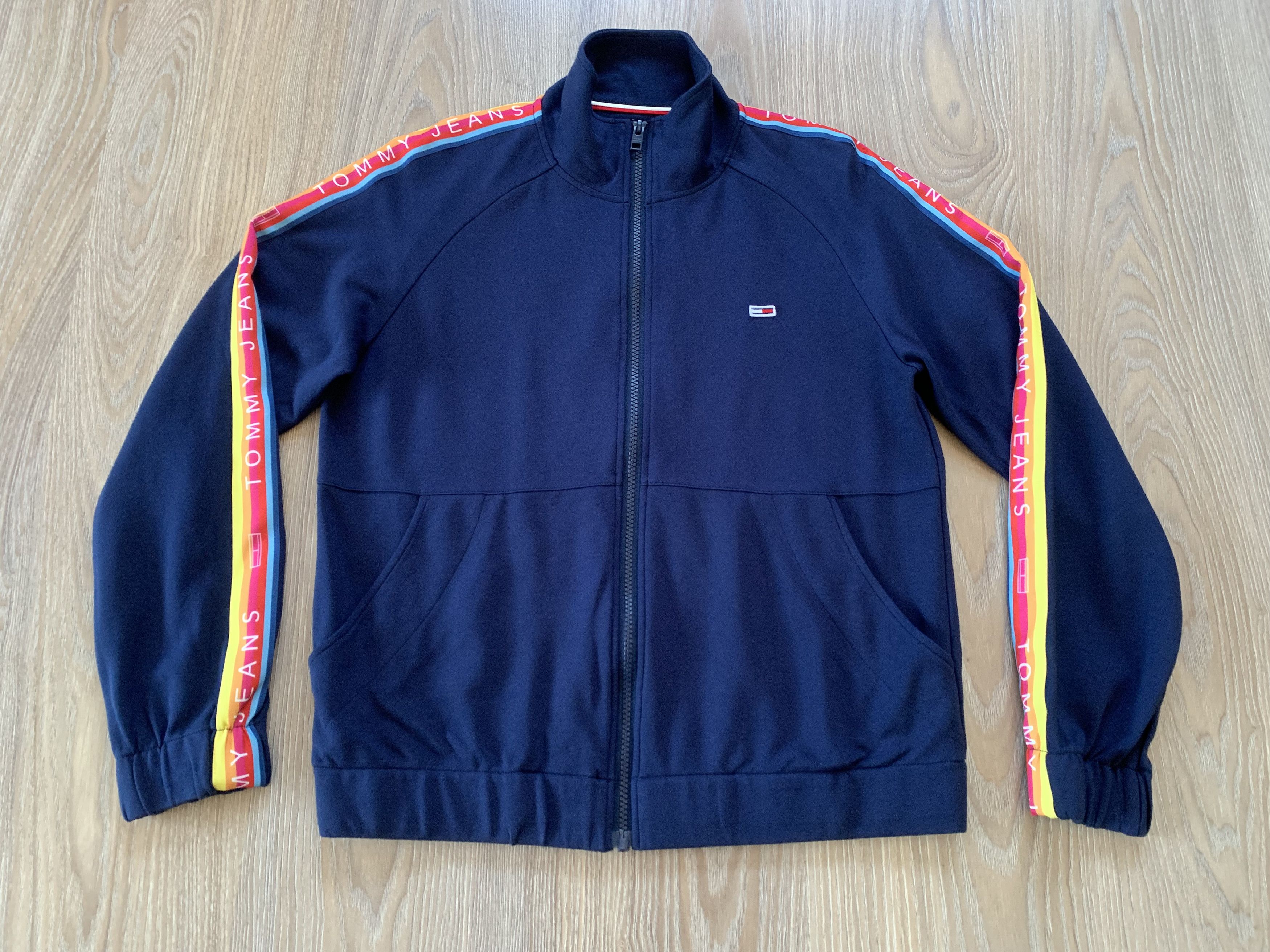 Tommy Hilfiger Womens Tommy Hilfiger Tracksuit Jacket Multicolor Lampas Size S / US 4 / IT 40 - 2 Thumbnail