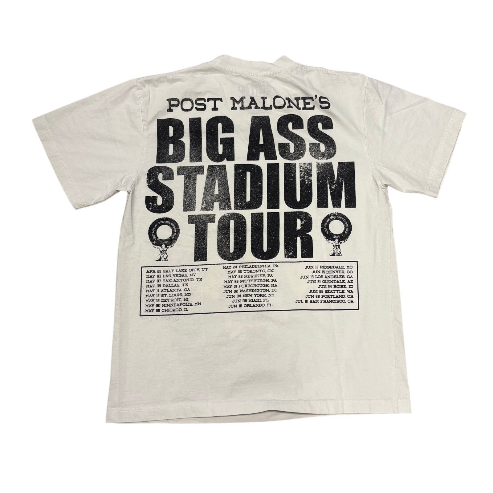 Gildan 2025 Post Malone Tour Shirt Size US M / EU 48-50 / 2 - 2 Thumbnail