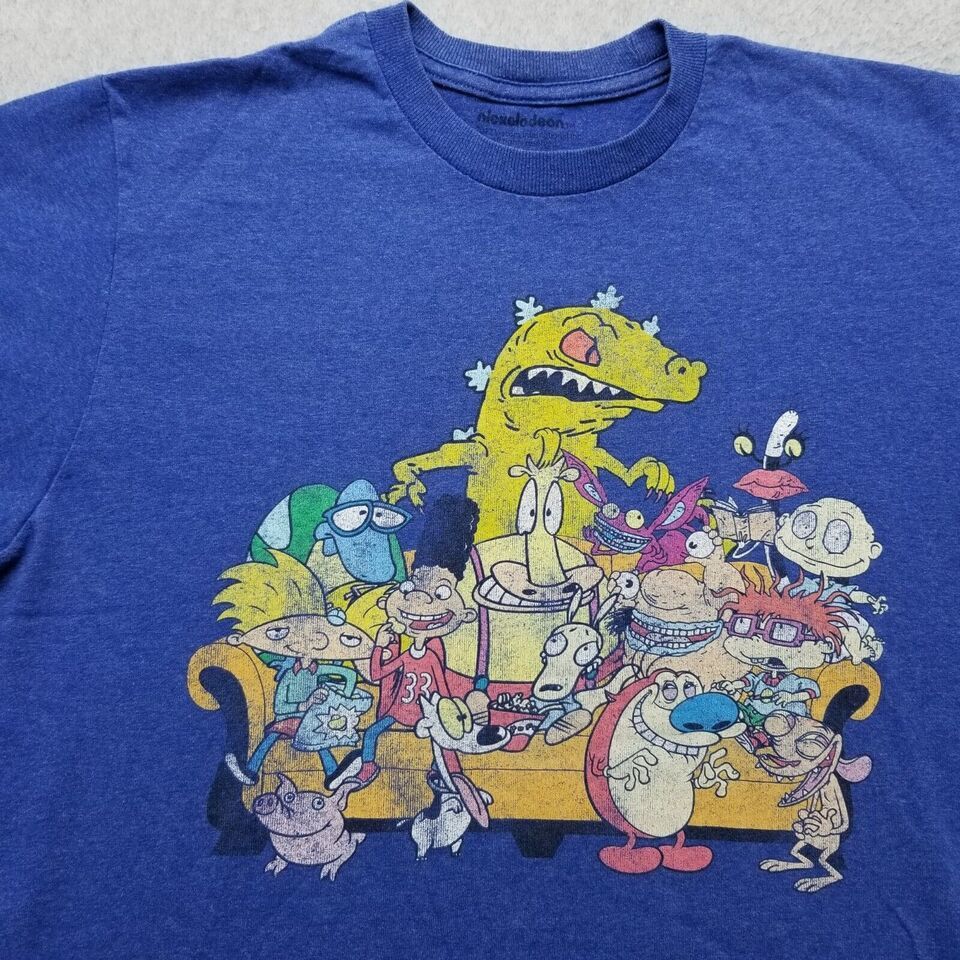 Nickelodeon Nickelodeon Shirt Men Medium Short Sleeve Round Neck Casual Size US M / EU 48-50 / 2 - 2 Thumbnail