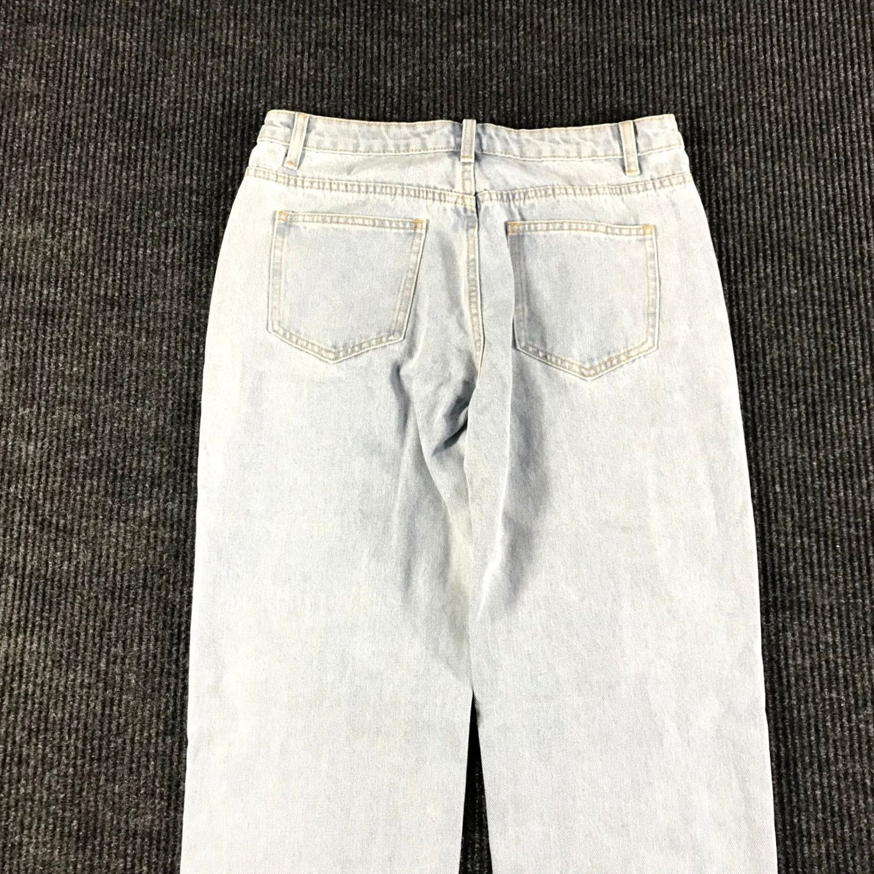 Lioness VINTAGE Lioness Alabama Jeans Light Denim High Rise Straight Slit Size S NEW Size 27" / US 4 / IT 40 - 5 Thumbnail