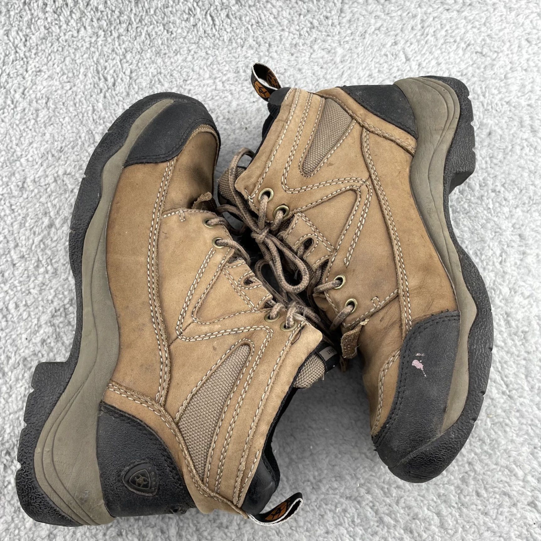 Ariat Ariat ATS Hiking Boots Men's 7 B Brown Trail Gore-Tex Outdoor Workwear Shoes Size US 7 / EU 40 - 7 Thumbnail