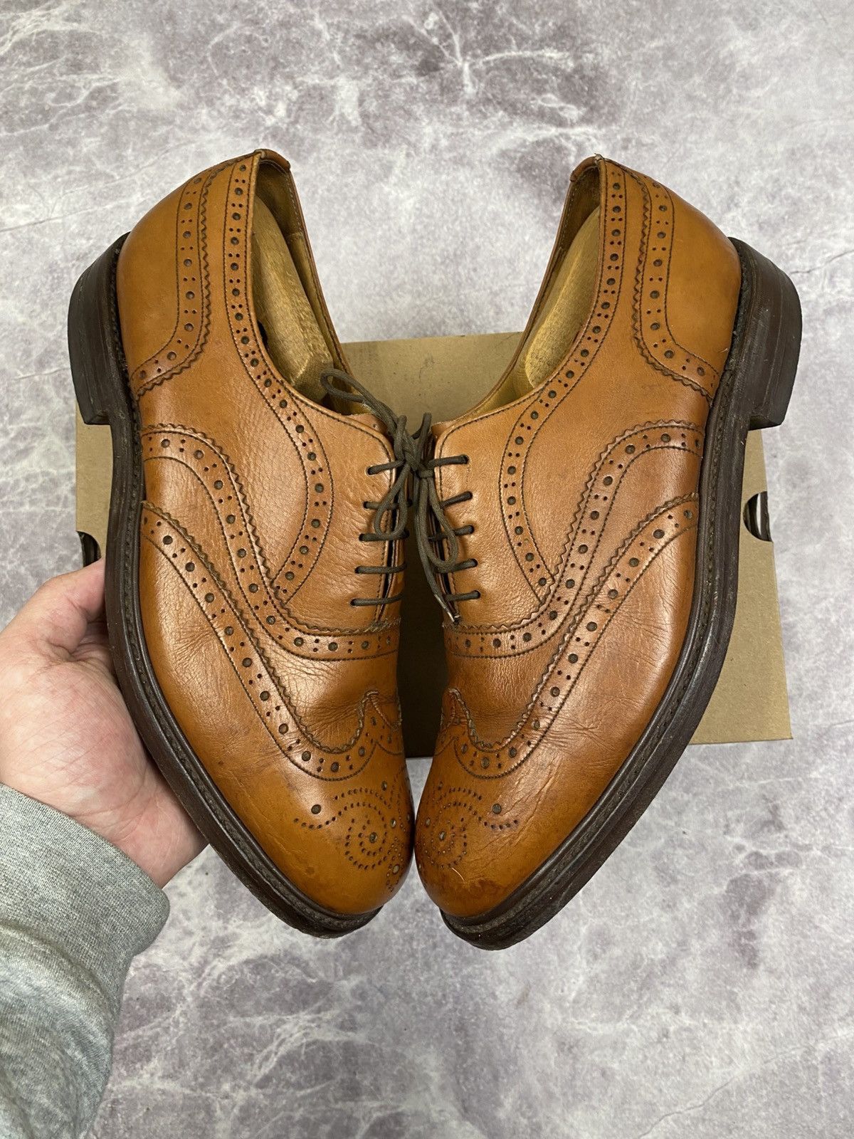 Loake Loake Lydney Brogue Shoes Size: 10 EE Size US 11 / EU 44 - 2 Thumbnail
