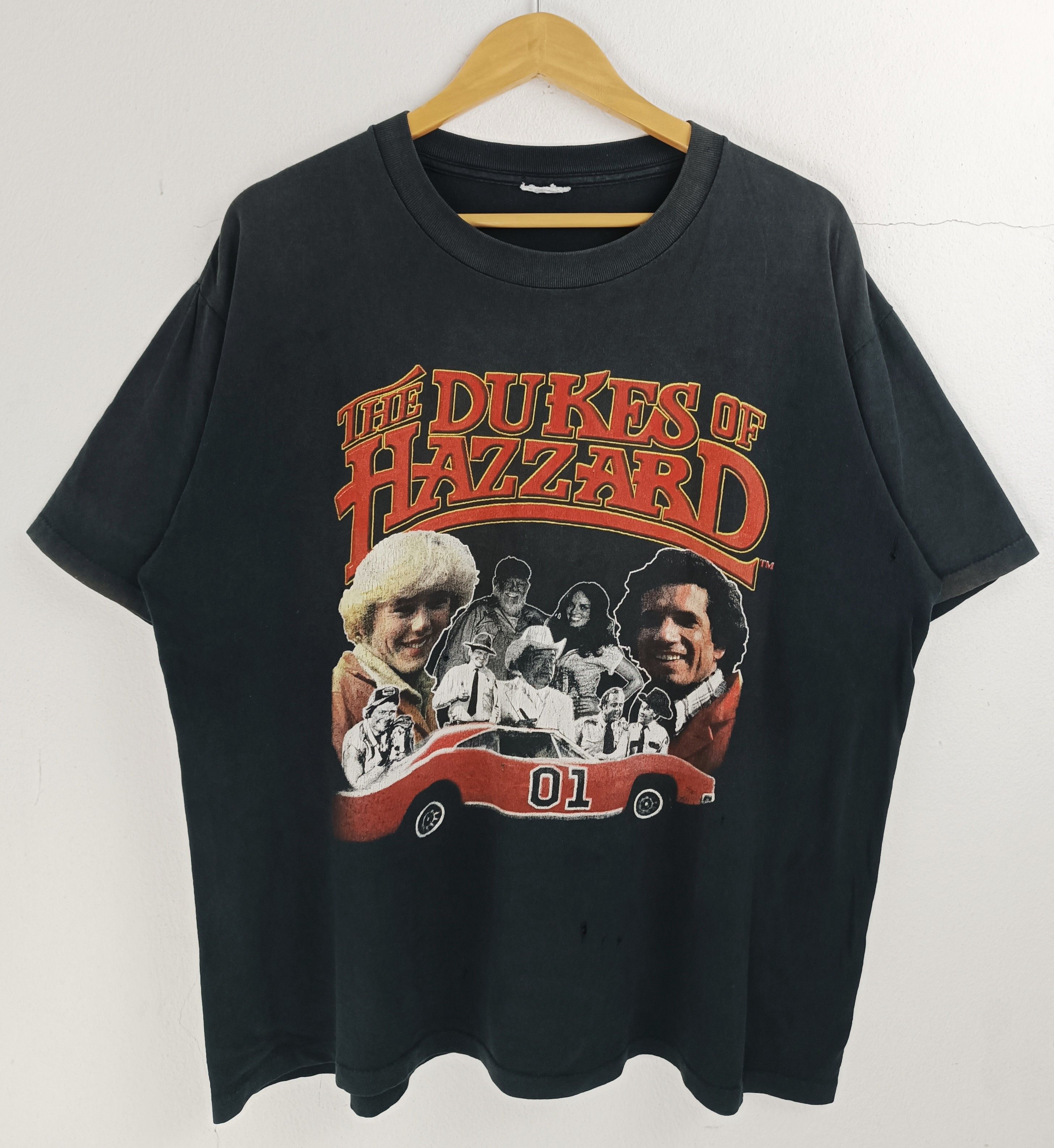 Vintage THRASHED FADED VINTAGE 90'S THE DUKES OF HAZARD MOVIE SERIES Size US XL / EU 56 / 4 - 3 Thumbnail