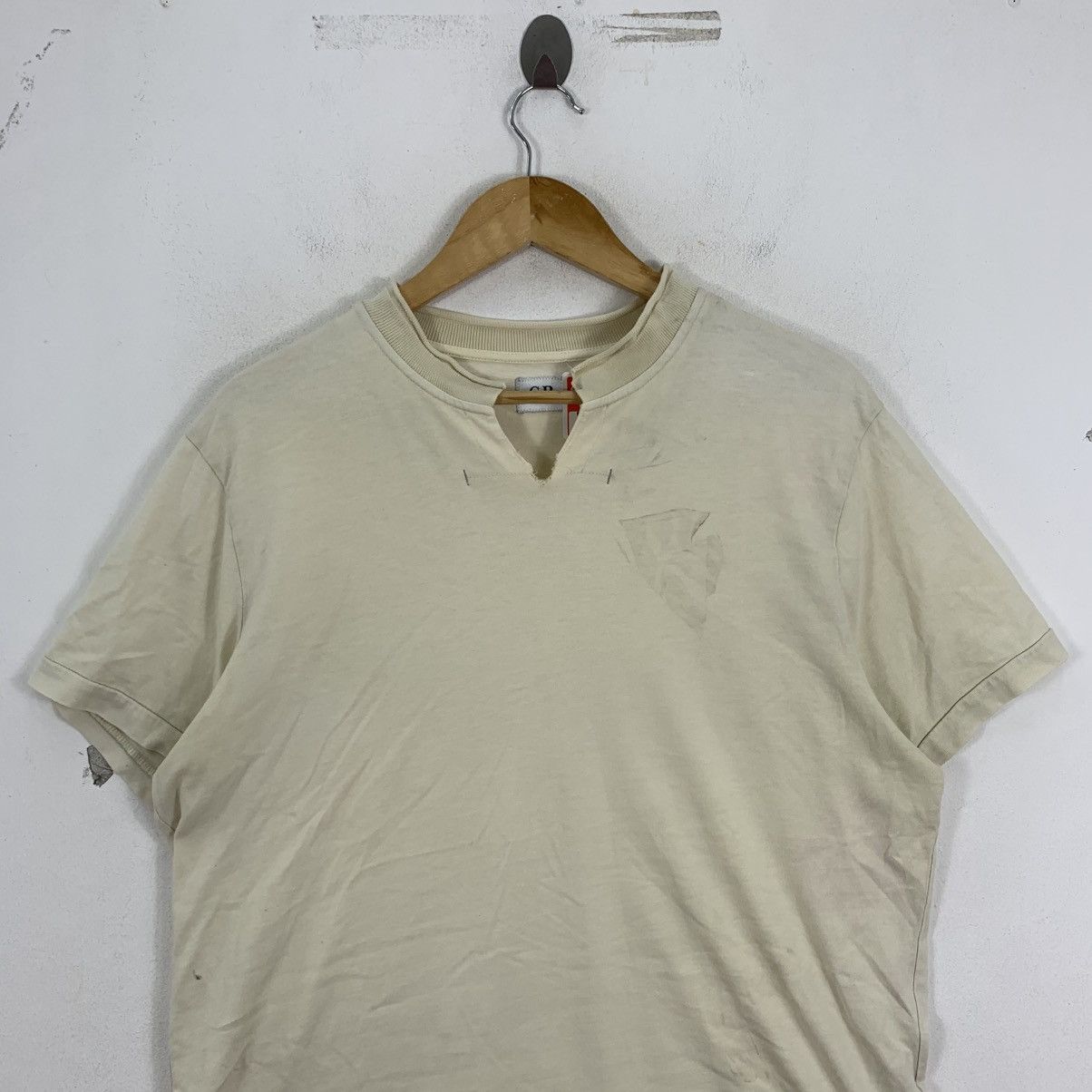 C.P. Company Vintage CP COMPANY Plain Short Sleeve Tshirt Size US L / EU 52-54 / 3 - 3 Thumbnail