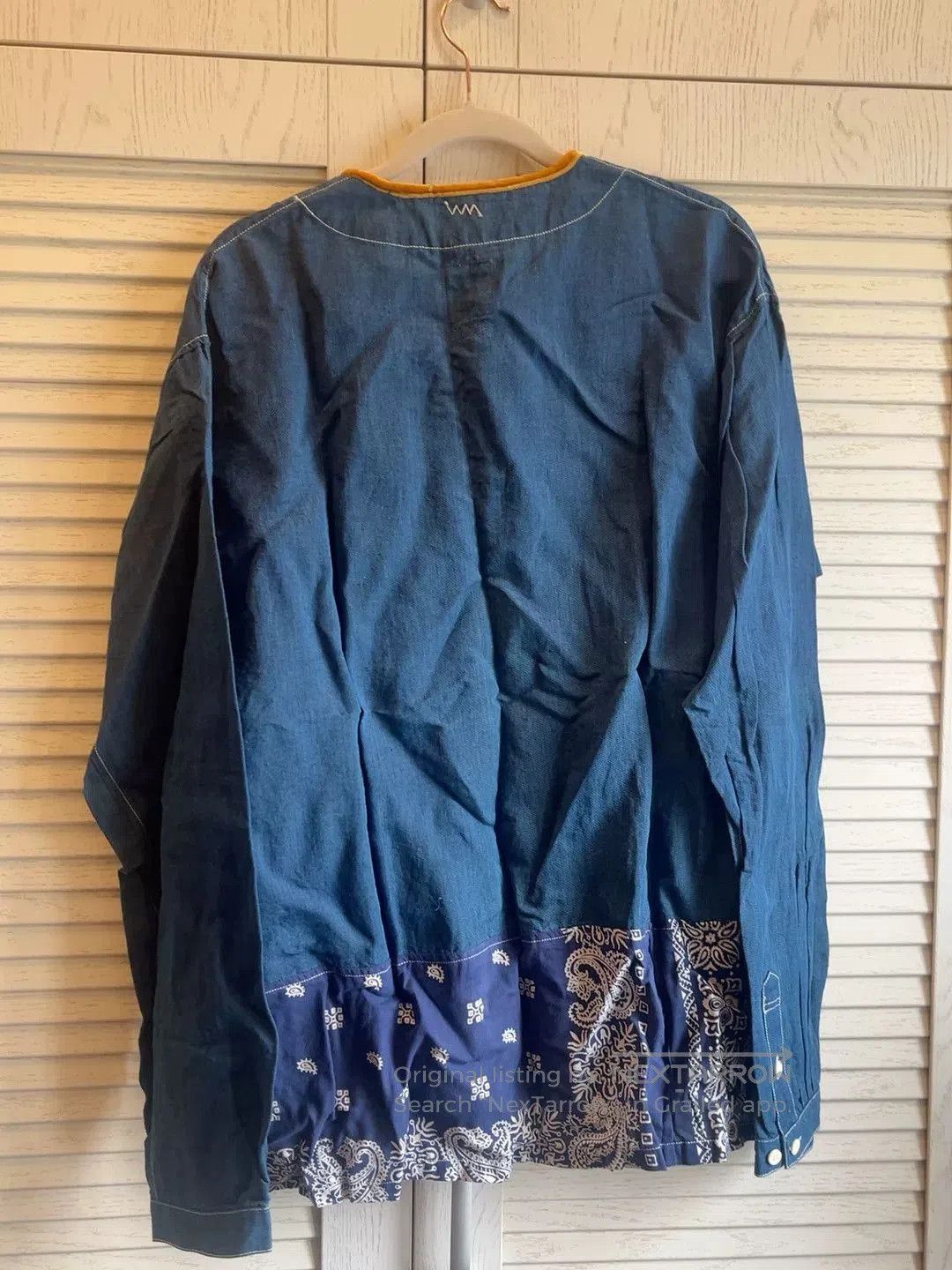 Visvim visvim Blue Denim Shirt with Trim. Size US M / EU 48-50 / 2 - 5 Thumbnail