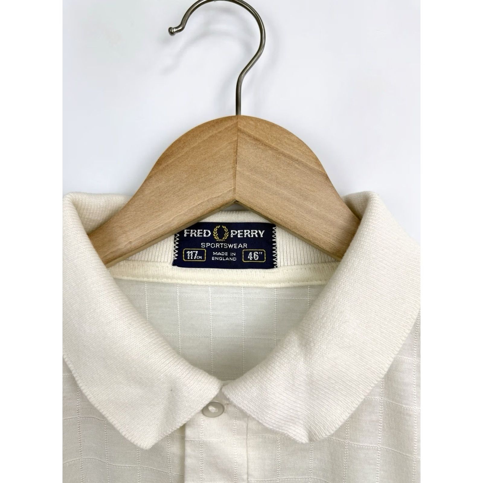 Fred Perry VINTAGE Fred Perry Tennis Polo T-Shirt Beige L Mens 80s Made in England Size L Beigh Size US L / EU 52-54 / 3 - 6 Thumbnail