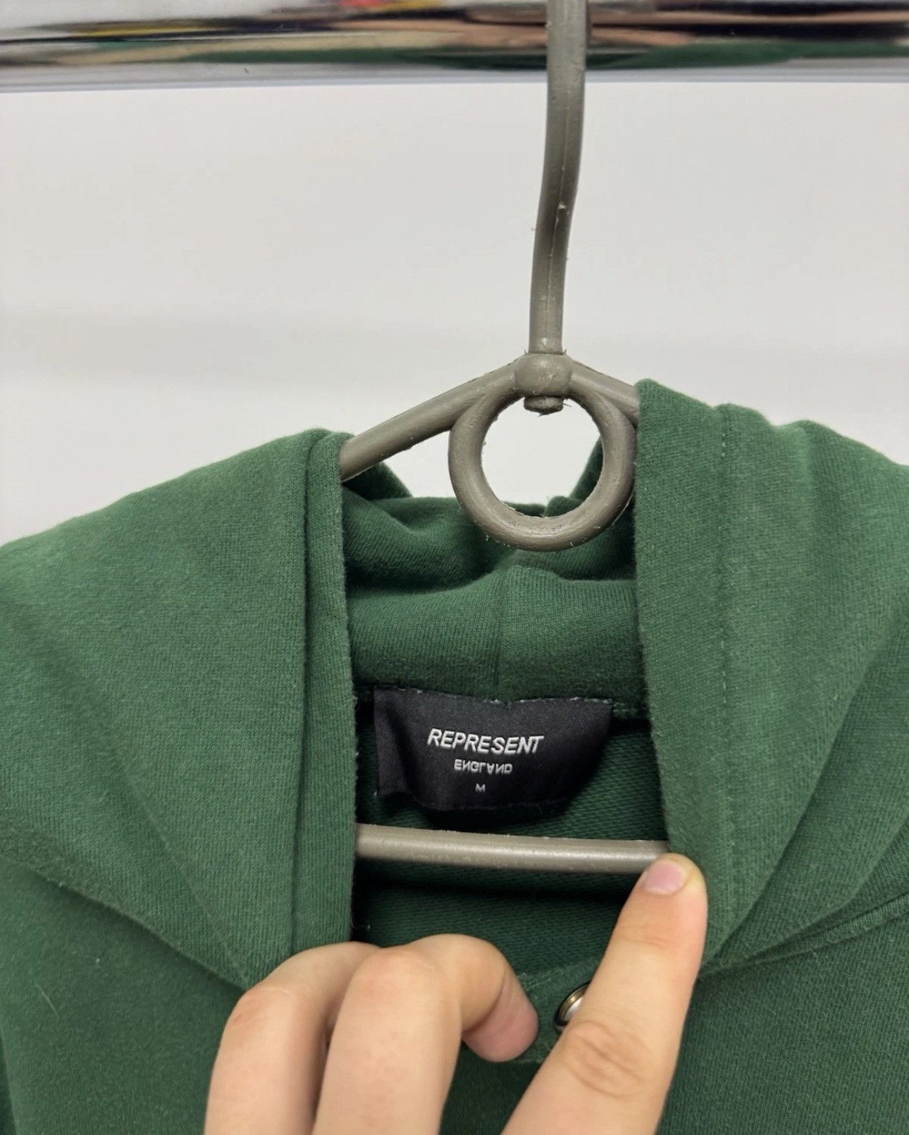 Represent Clo. Represent Owners Club Oversize Hoodie Green Mens M Size Size US M / EU 48-50 / 2 - 7 Thumbnail