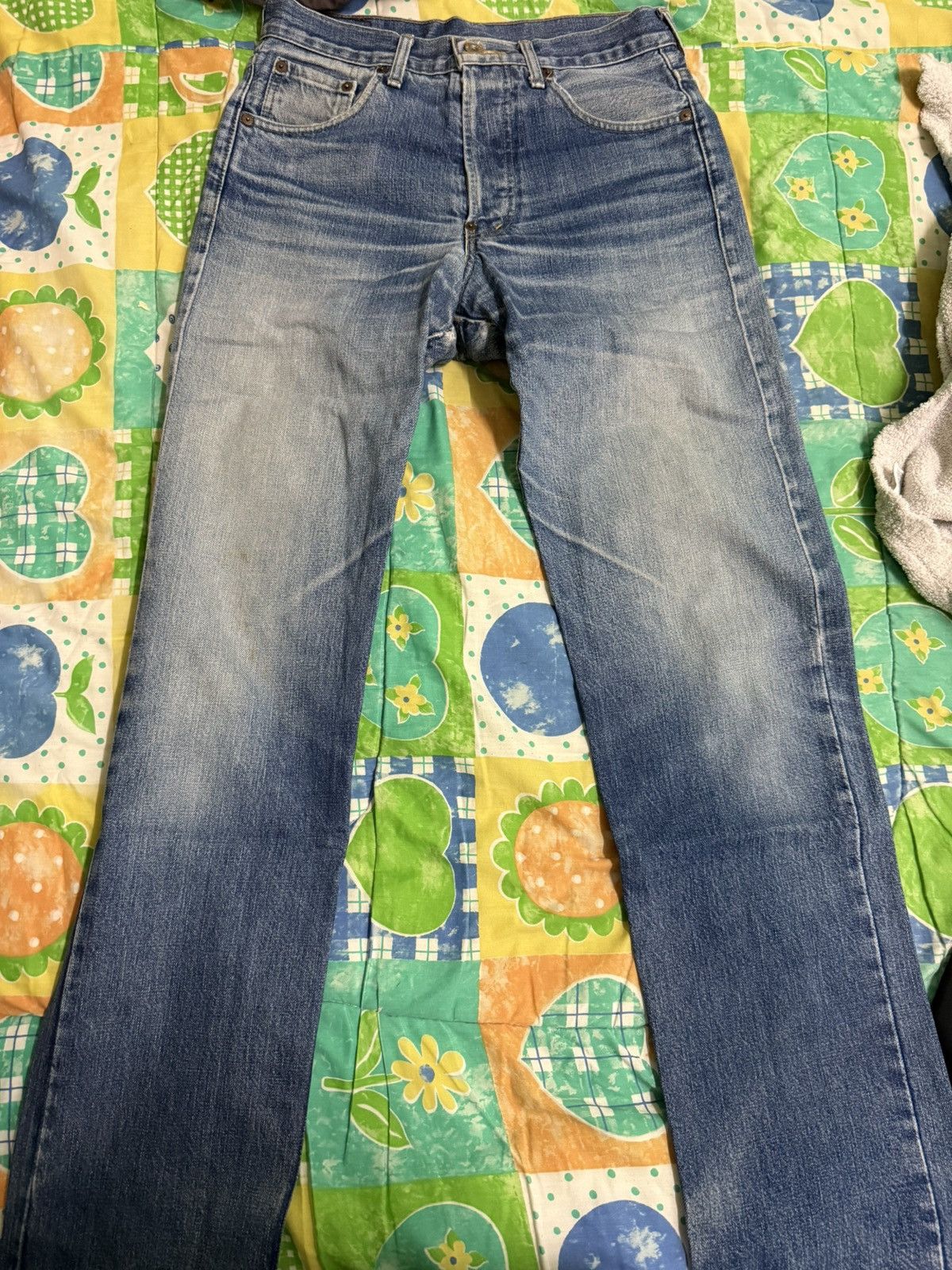 Levi's Vintage Clothing Levi’s Vintage Clothing Lot 701XX Big E Selvedge 1991. Size US 30 / EU 46 - 1 Thumbnail