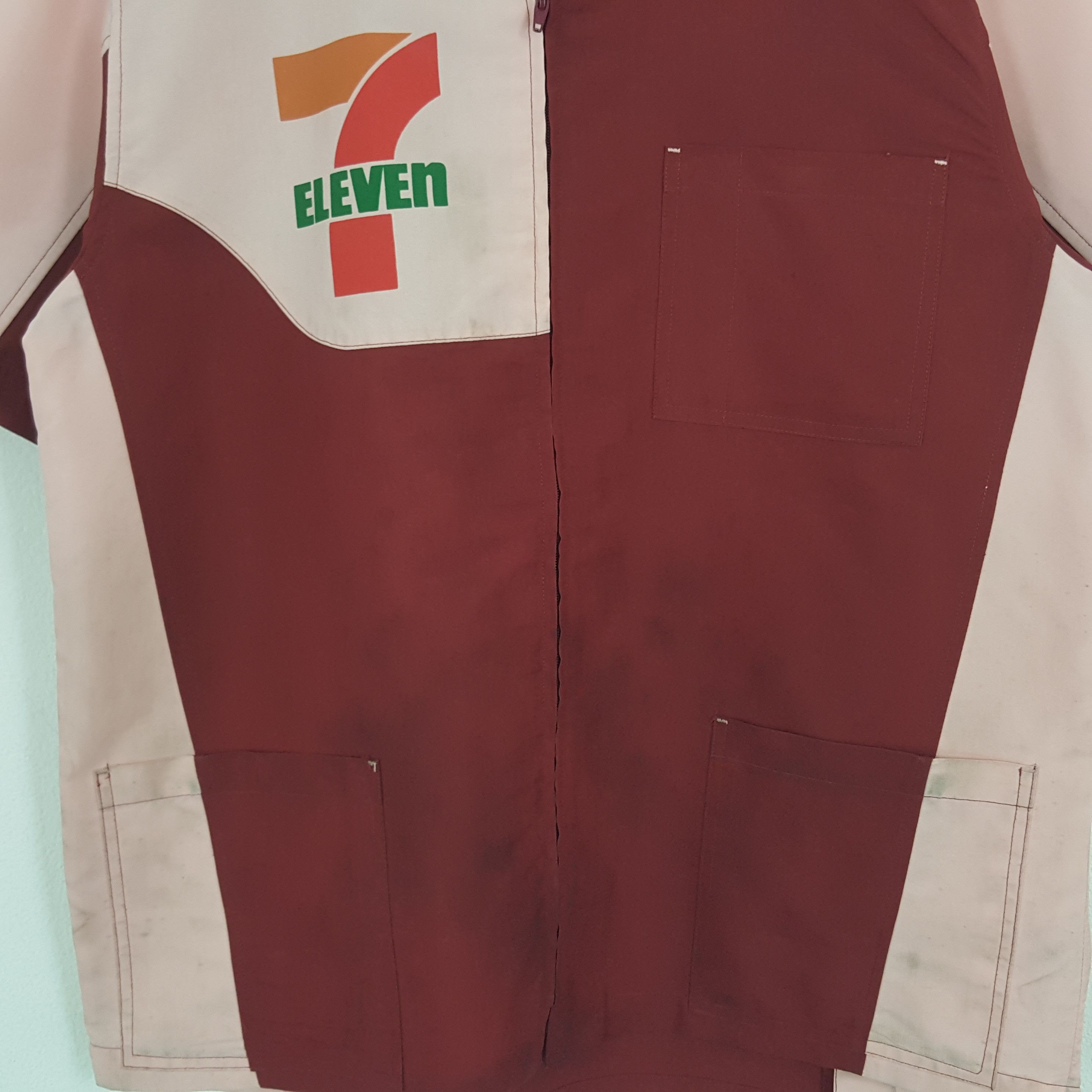 Japanese Brand × Vintage Vintage 7 Eleven Japanese Brand Uniform Jacket Size US L / EU 52-54 / 3 - 4 Thumbnail