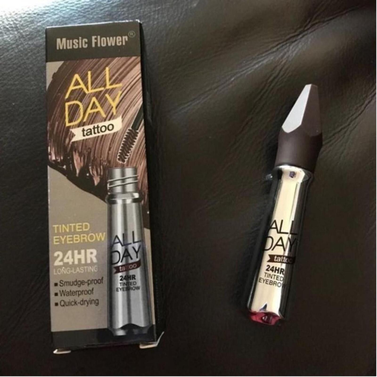 Other Music Flower All Day Tattoo Tinted Eyebrow Gel 24HR Long-Act Size ONE SIZE - 1 Thumbnail