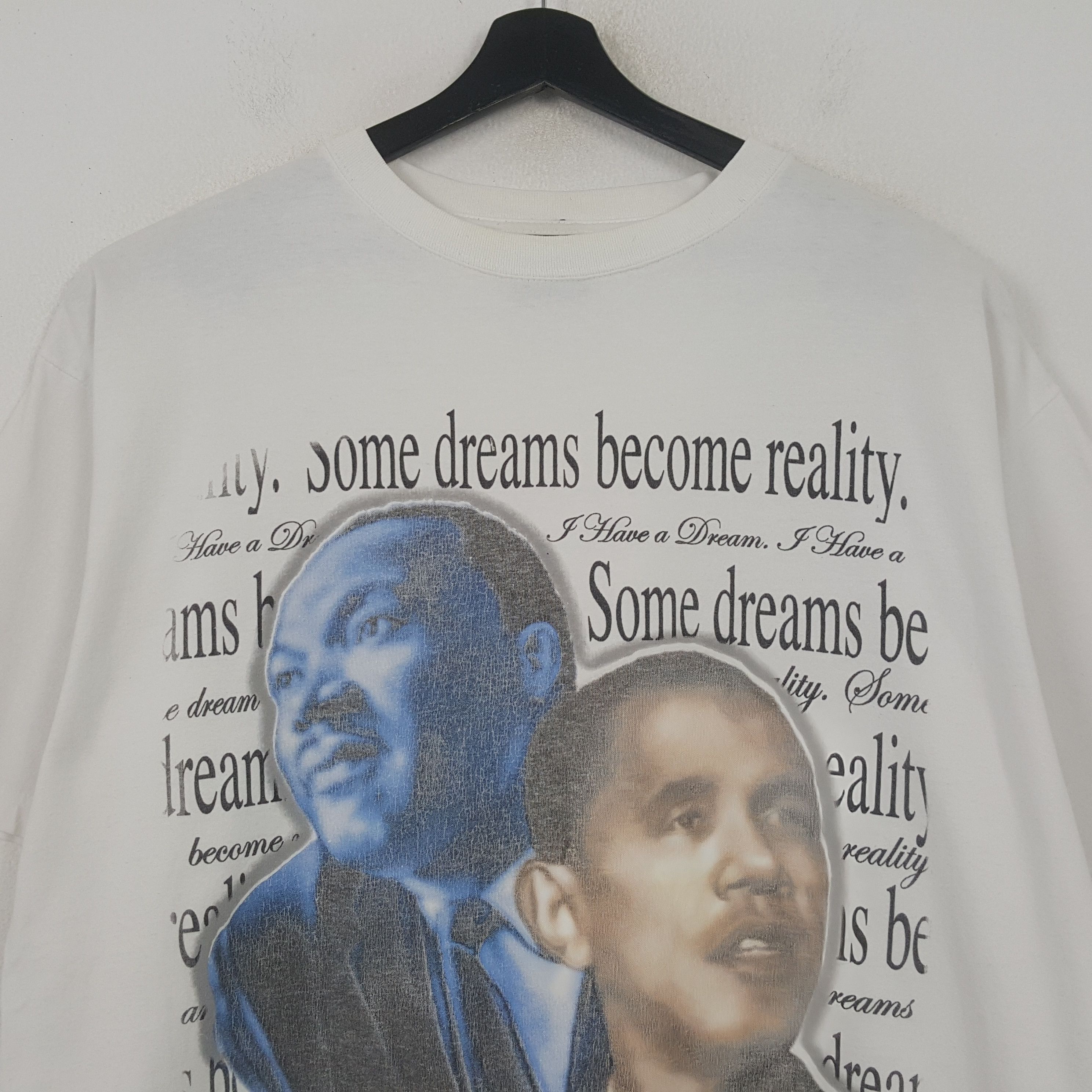 Vintage Obama X Martin President Tshirt RR3 Size US XL / EU 56 / 4 - 2 Thumbnail