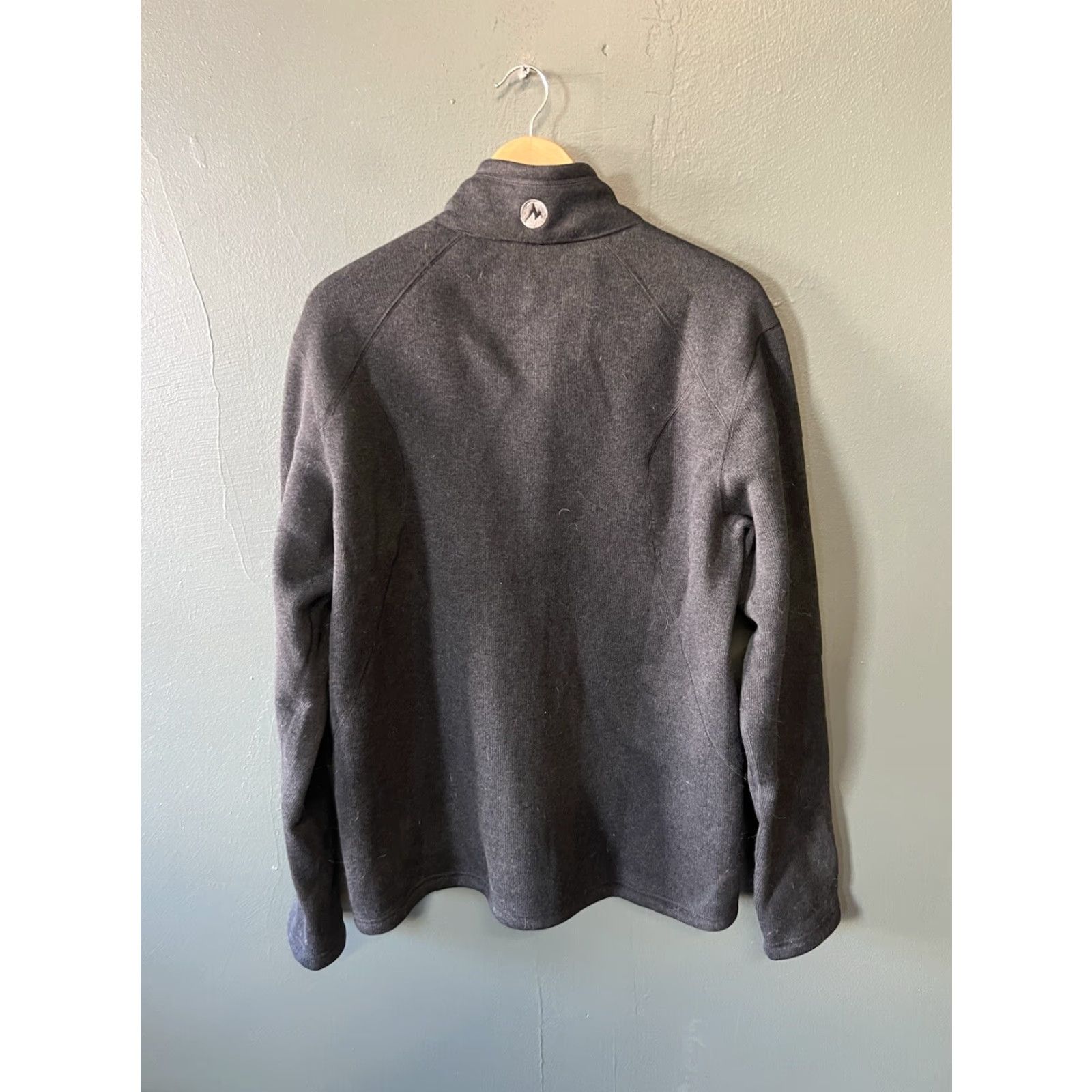 Marmot Marmot Mens Gray Long Sleeve Full Zip Mock Neck Sweater Size Large Size US L / EU 52-54 / 3 - 2 Thumbnail