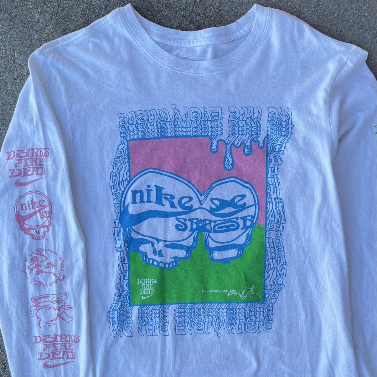 Grateful Dead × Nike 2020’ Nike SB x Grateful Dead Dunks Are Dead L/S Sample Sz L Size US L / EU 52-54 / 3 - 1 Thumbnail