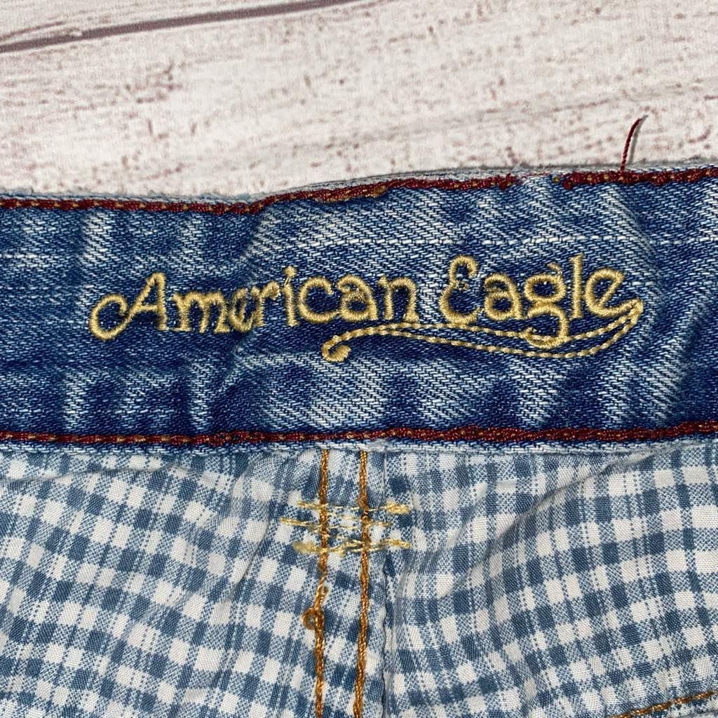 American Eagle Outfitters American Eagle ripped distressed 100% cotton short shorts sz Size 27" / US 4 / IT 40 - 4 Thumbnail